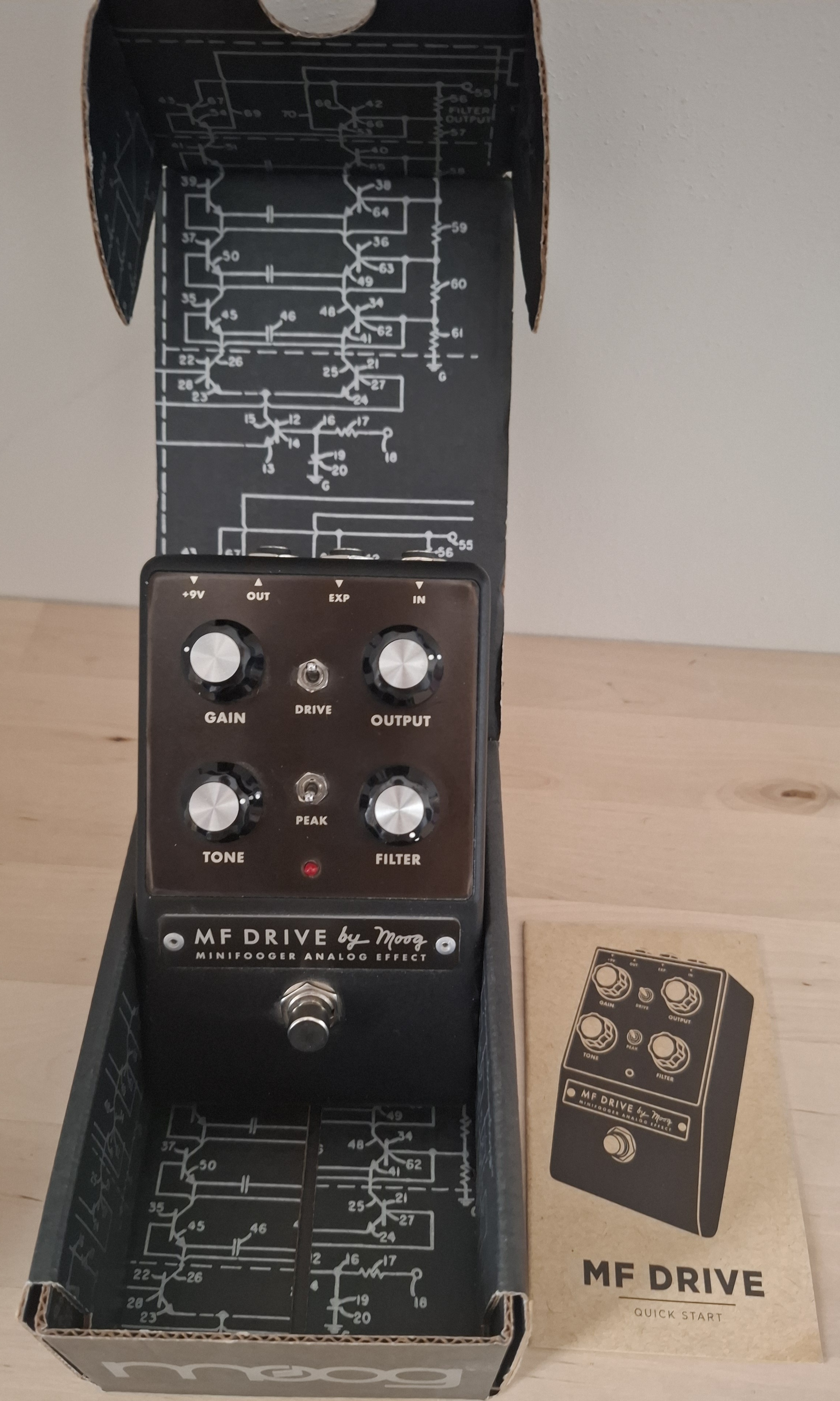 Vends pédale moog mf drive