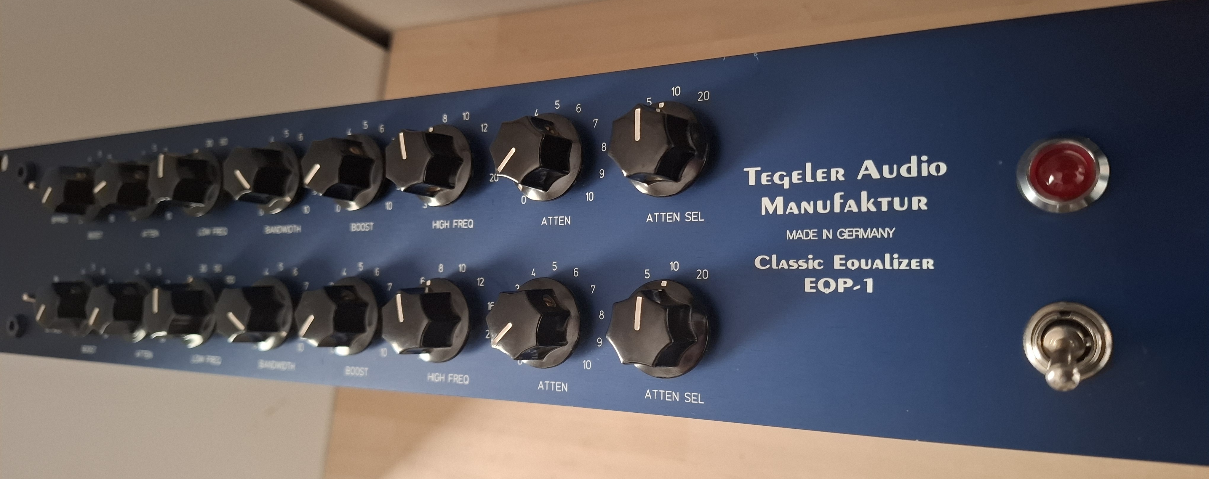 Tegeler Audio Manufaktur Classic Equalizer EQP-1 – Passive Tube Equalizer (6712)
