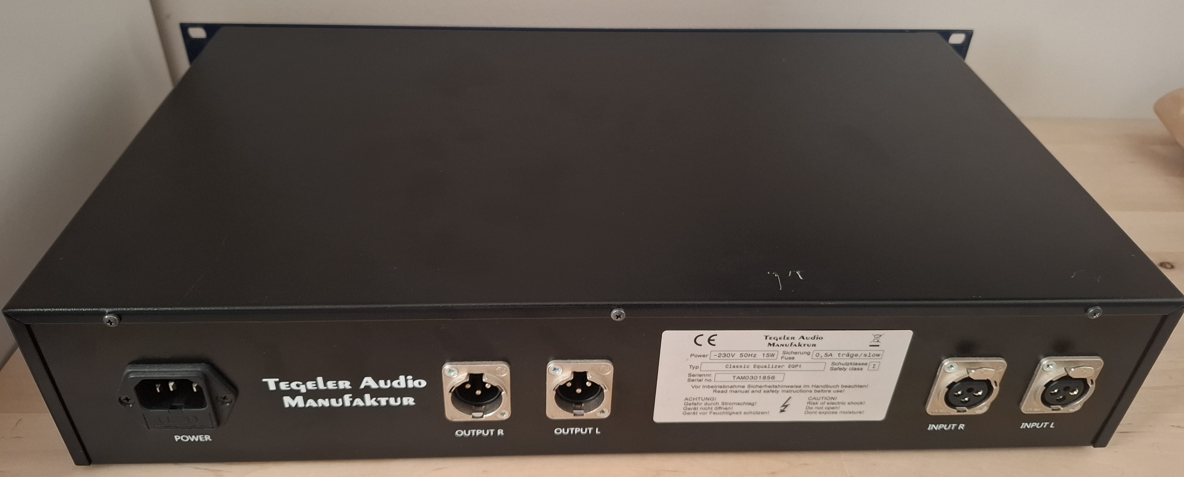 Tegeler Audio Manufaktur Classic Equalizer EQP-1 – Passive Tube Equalizer (86375)