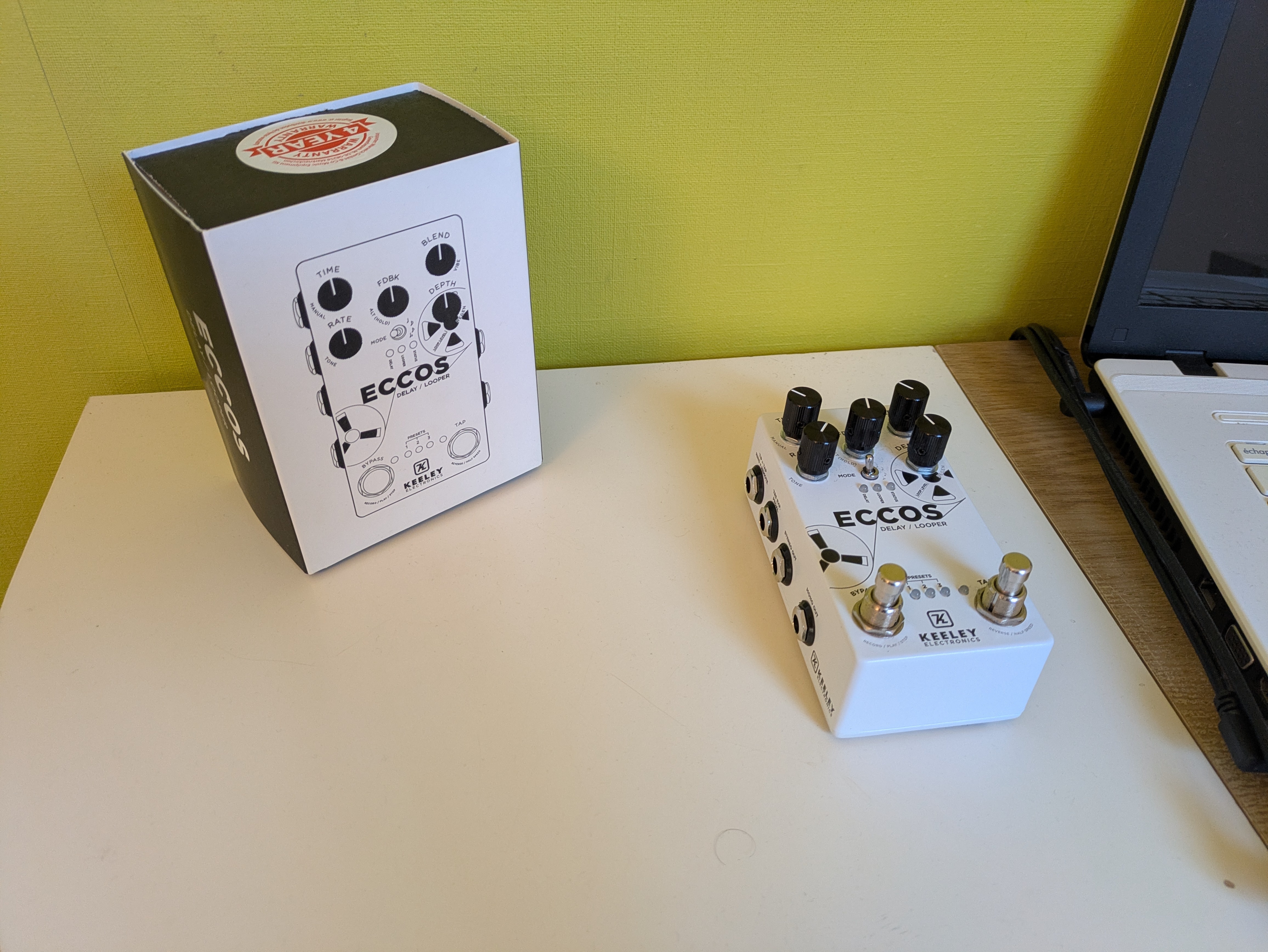 Pédale Eccos - Delay - Looper