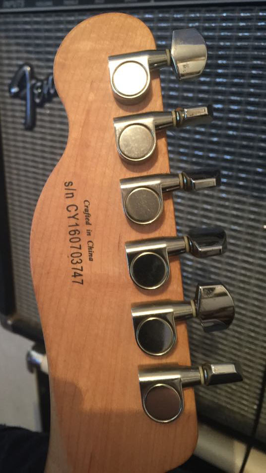 type telecaster affinity 