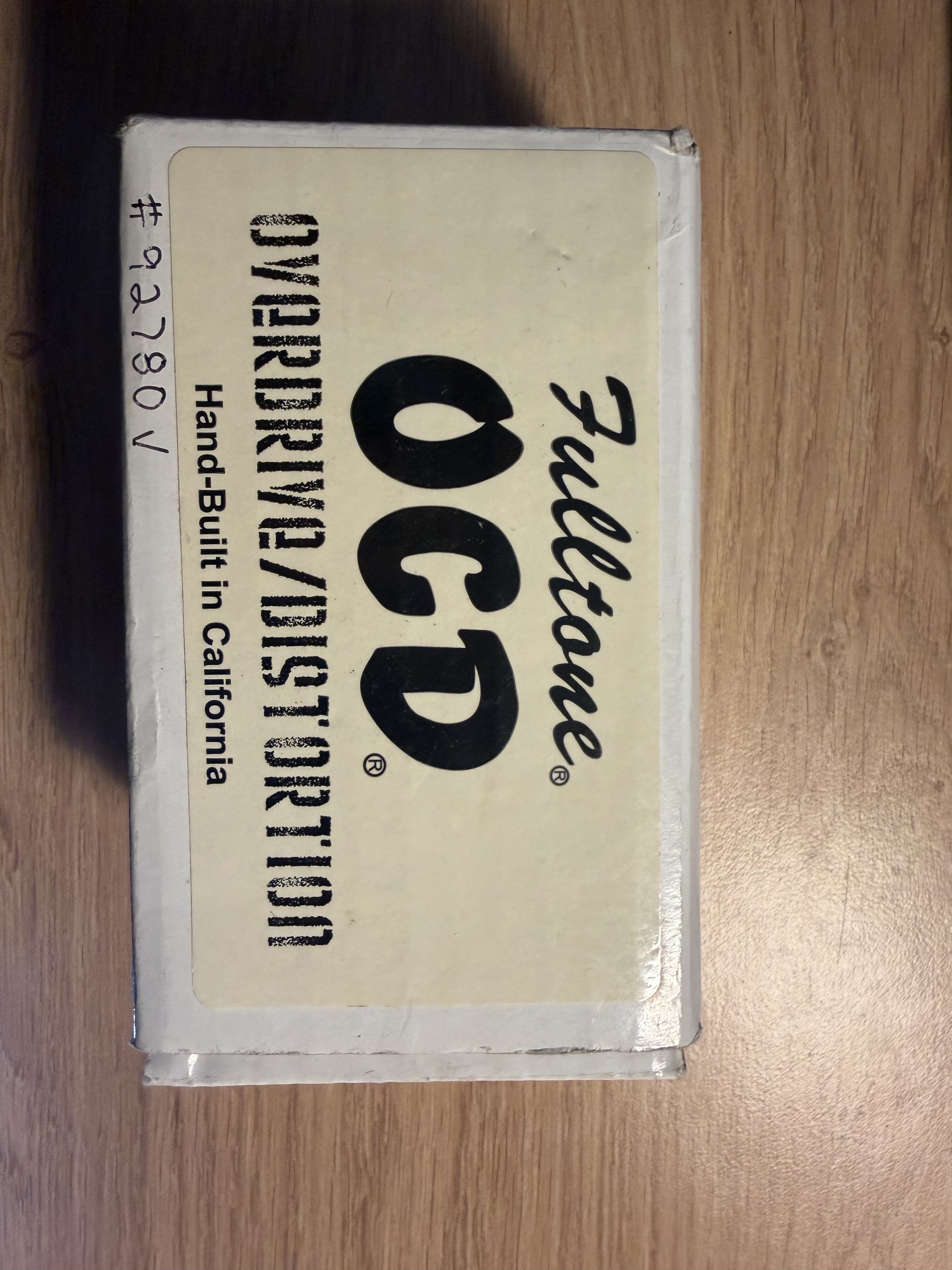 VENDS OCD 1.7 