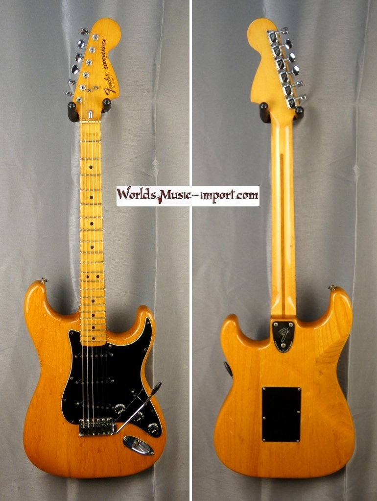 Fender Stratocaster CBS 1979 Ash Natural USA import