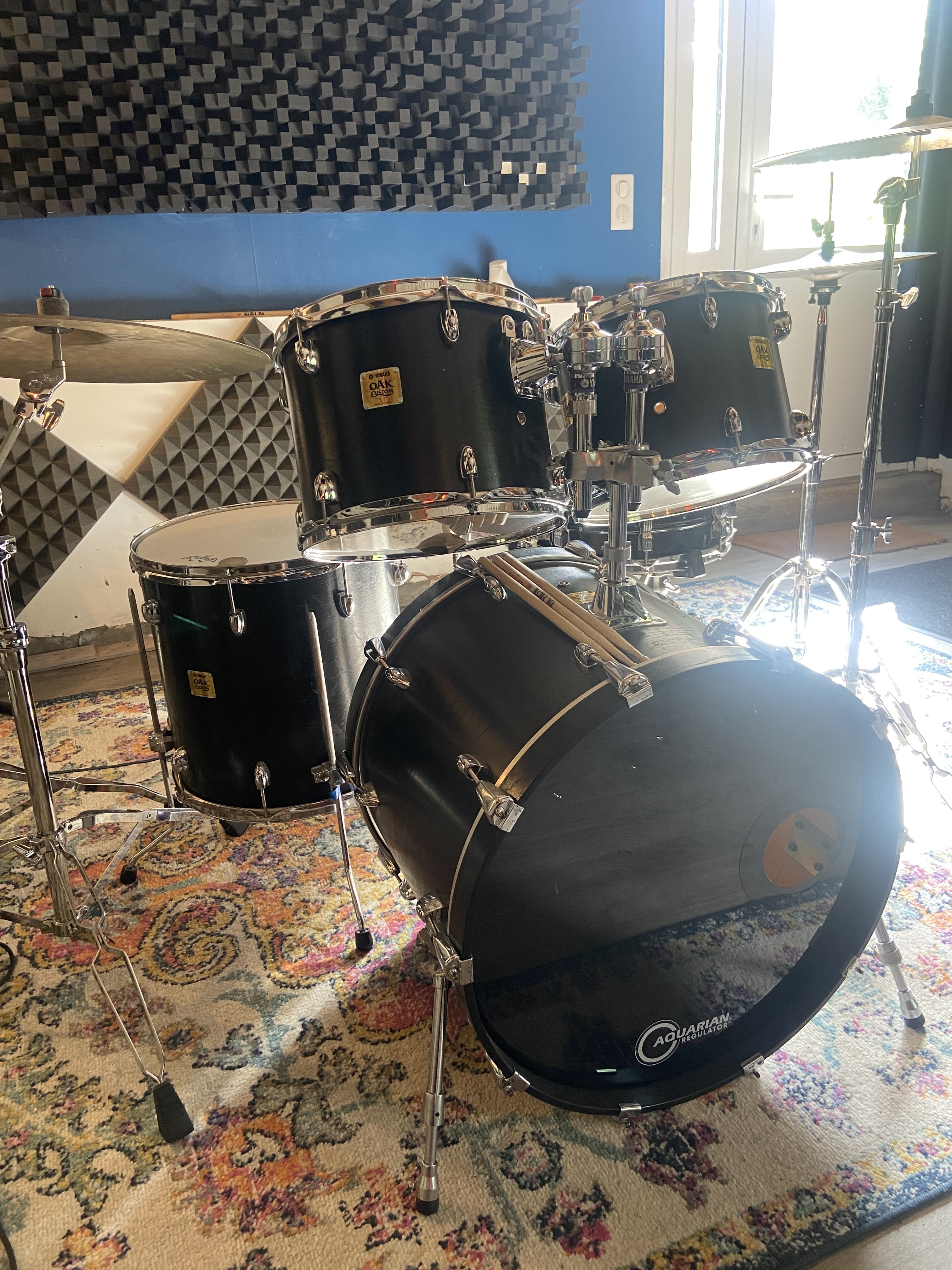 vends yamaha oak custom 22 12 13 16 musashi black
