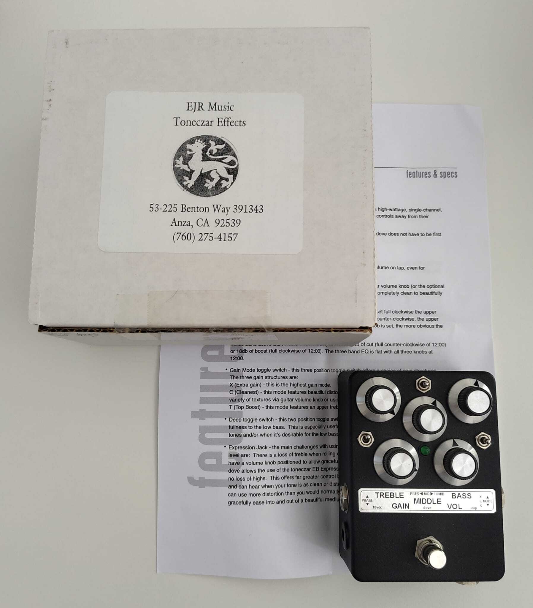Toneczar Effects Dove