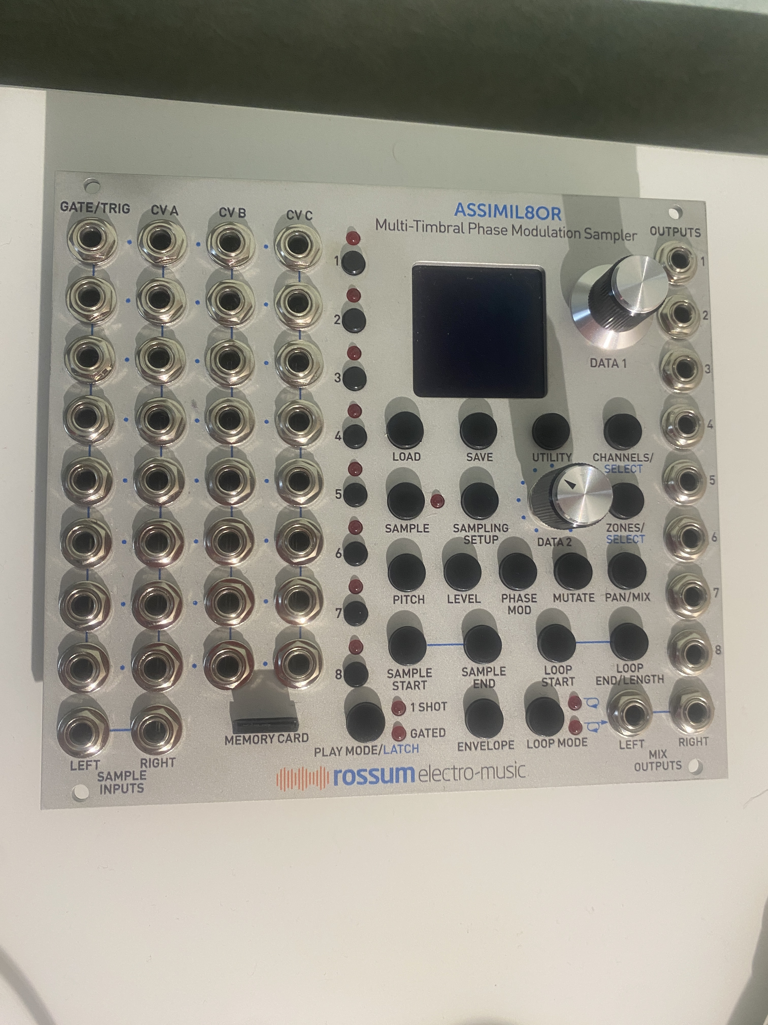 Rossum Electro-Music Assimil8or – Sampler Eurorack – Excellent état