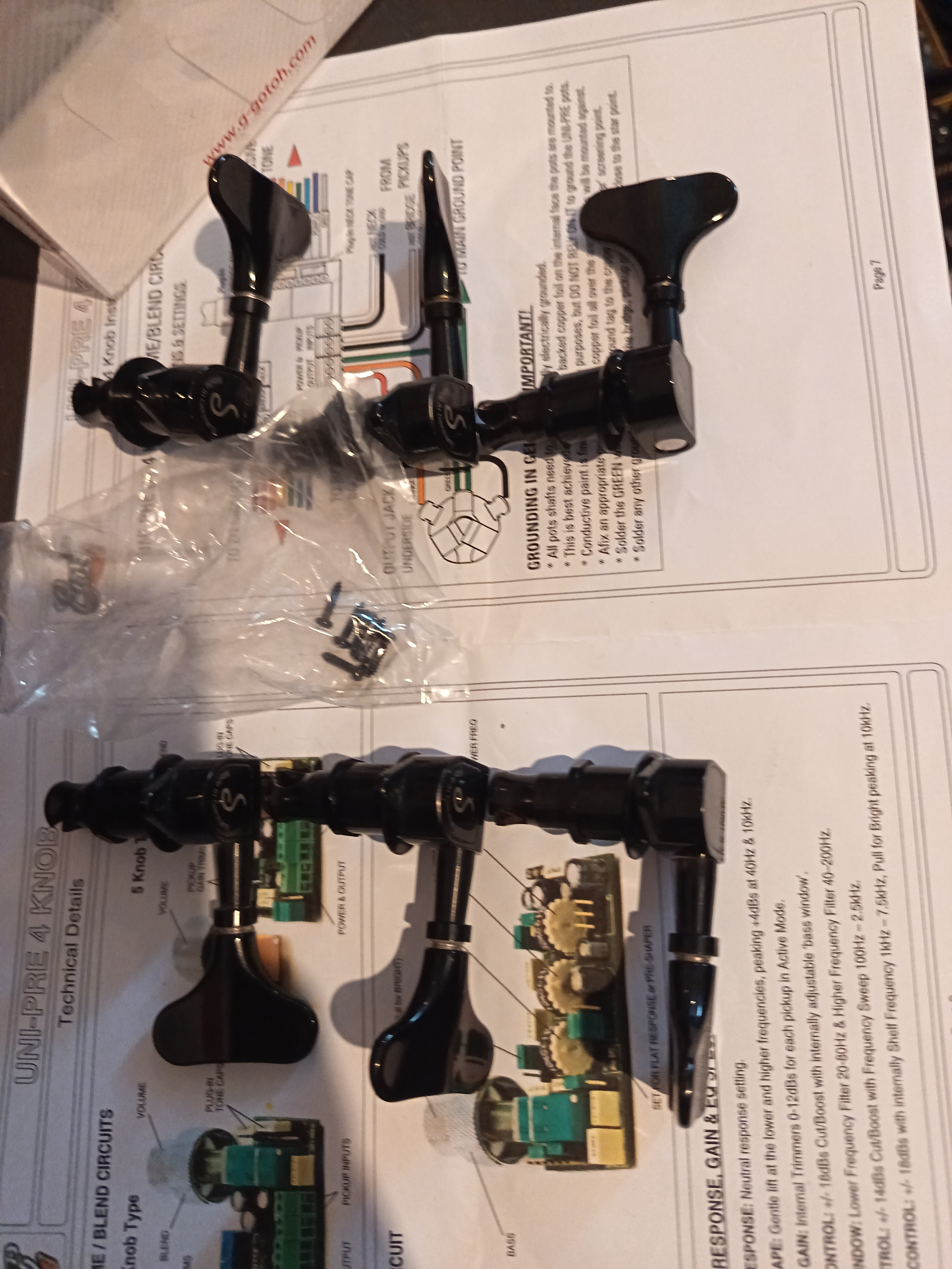 Vend six mécaniques Shaller M4 90 noirs 