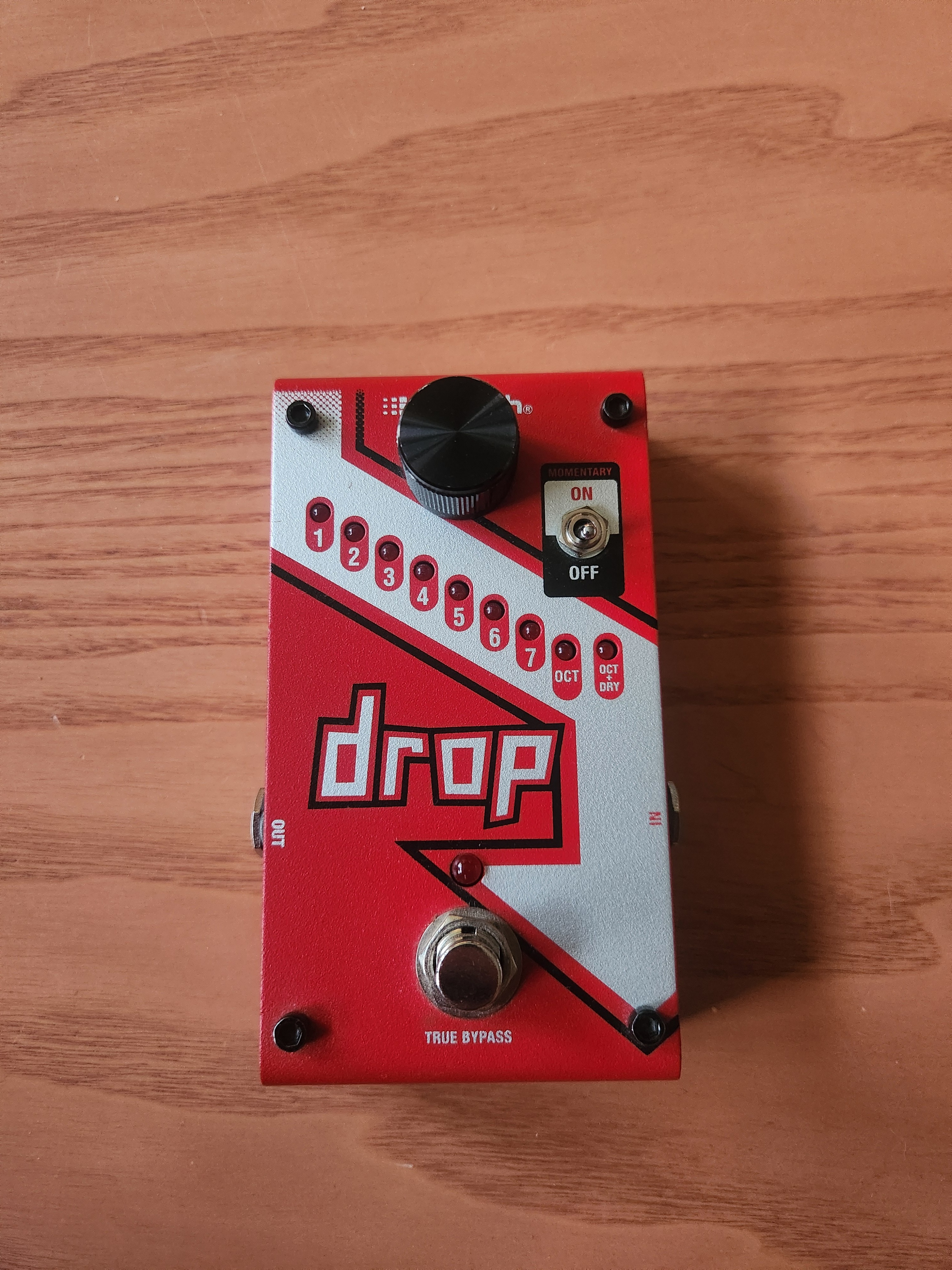 Vends pédale digitech drop