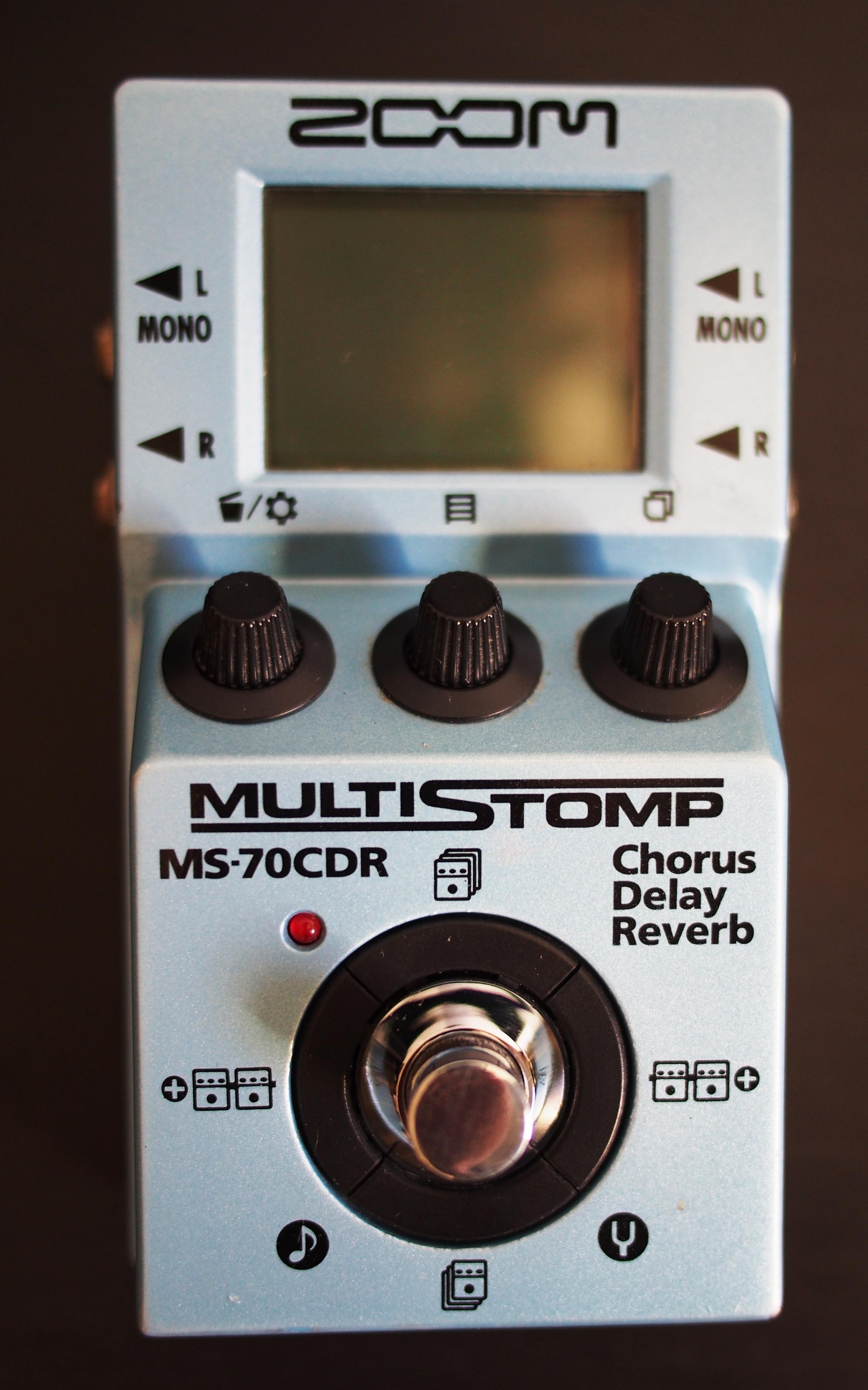 Pedale multi-effetst ZOOM MS-70CDR