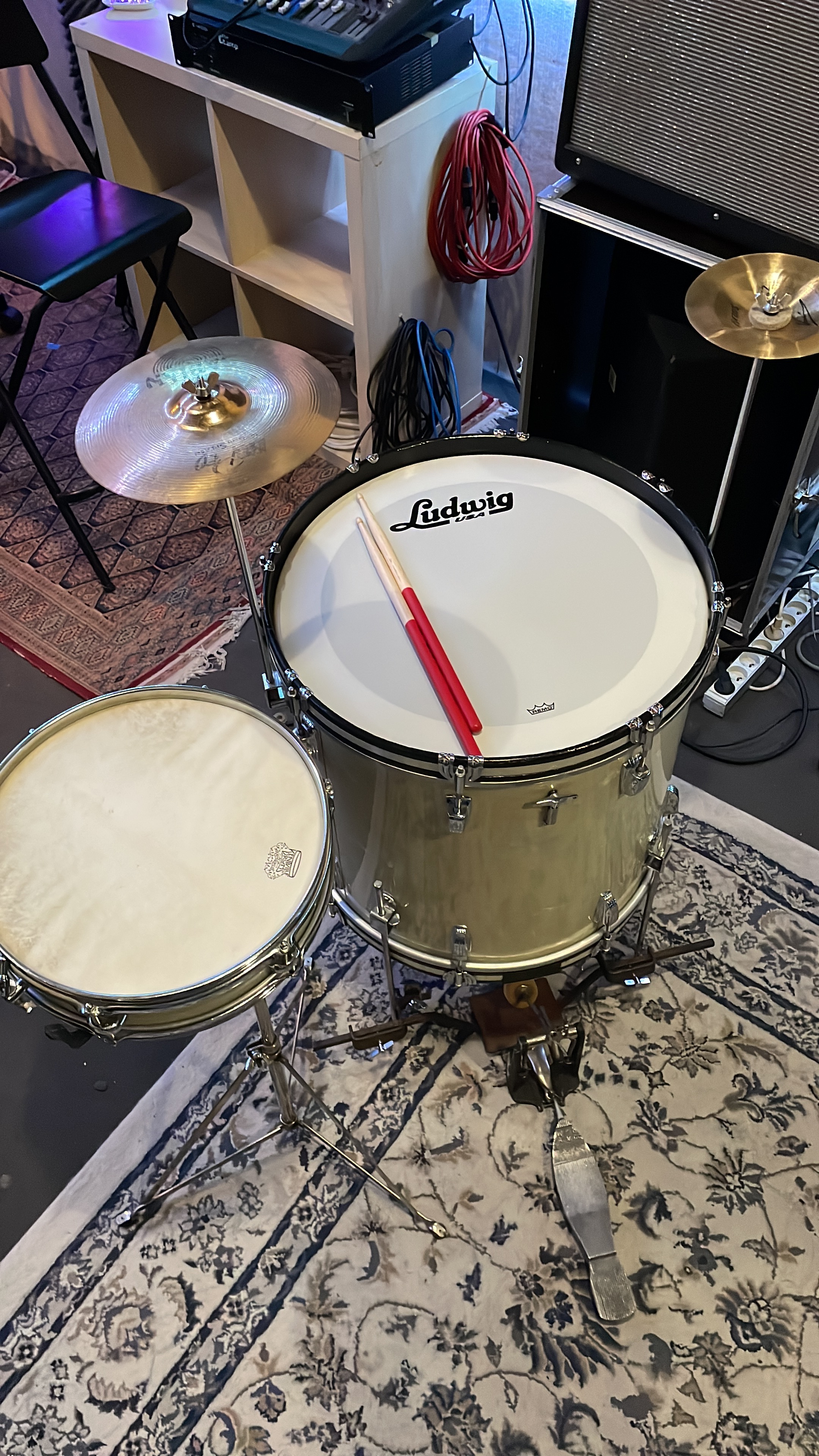 Cocktail drum Ludwig vintage