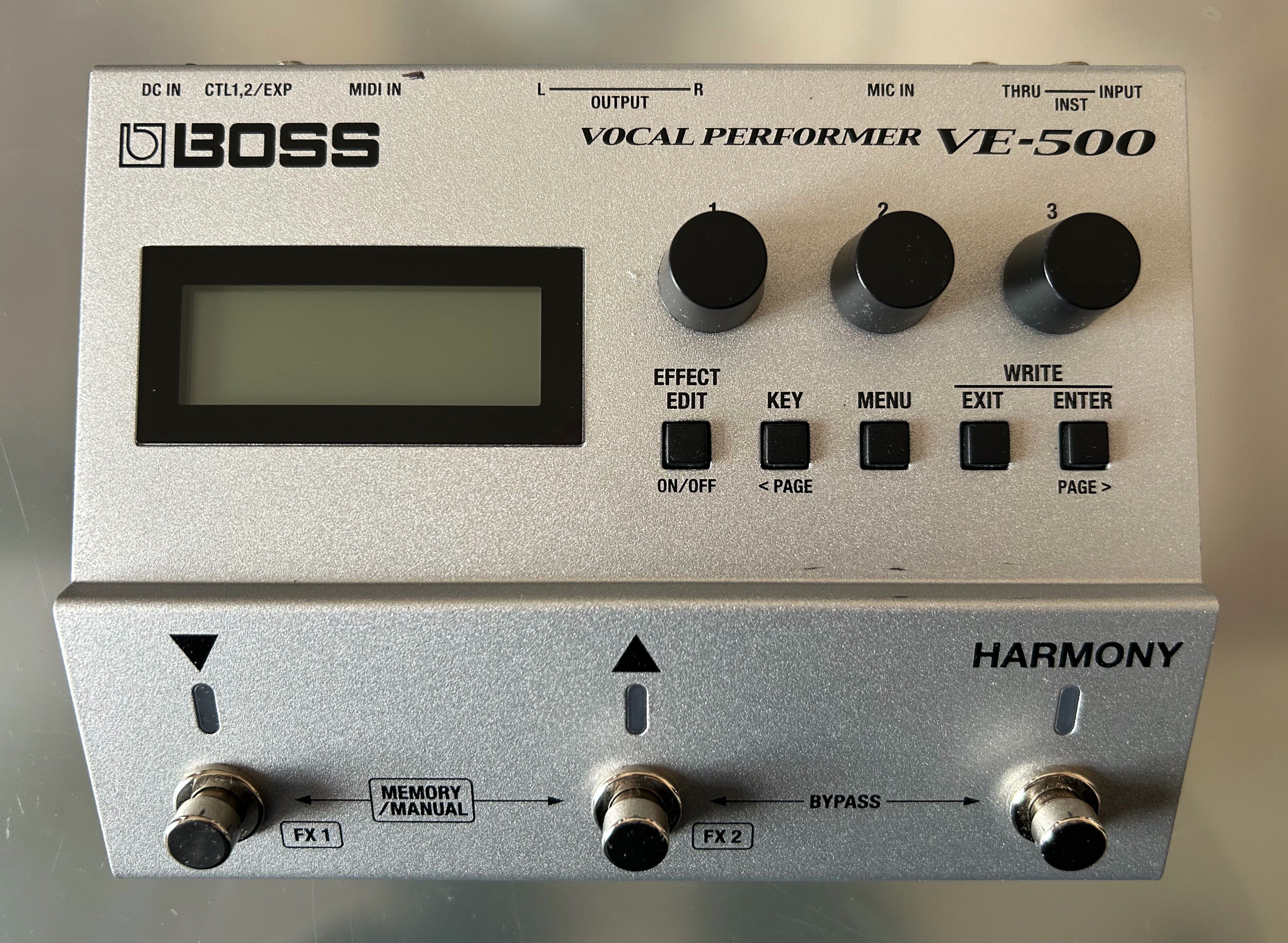 BOSS VE-500 – Vocal Performer