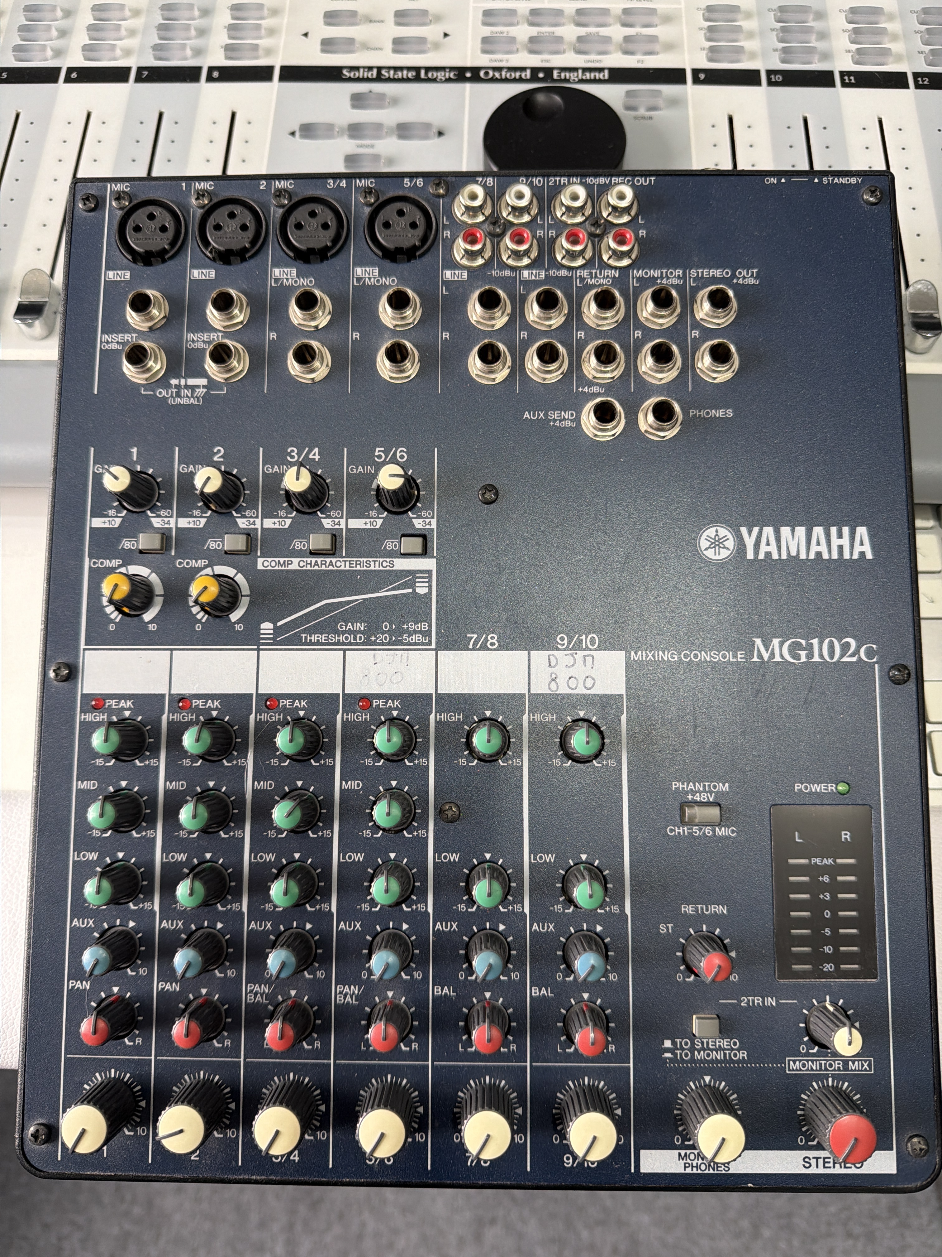 Vends Yamaha MG102C – Console de mixage 10 entrées