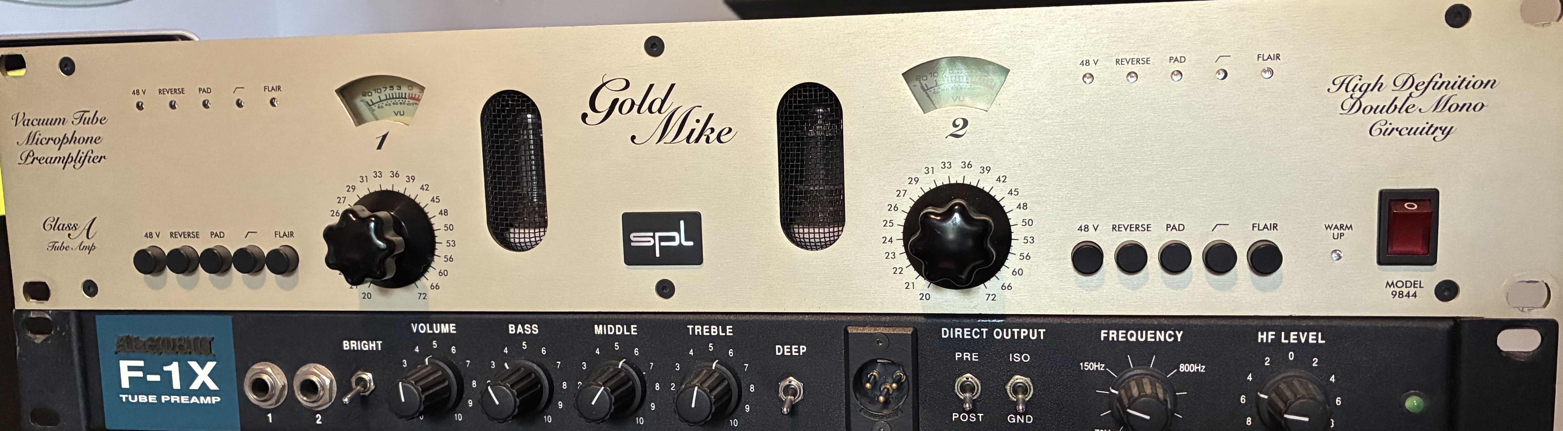 Vends preampli SPL Goldmike