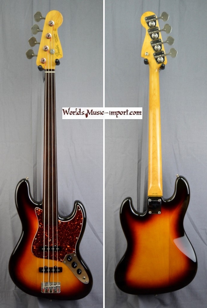 FENDER jazz bass JBD'62-FL 3TS 1987 sans repères Japon