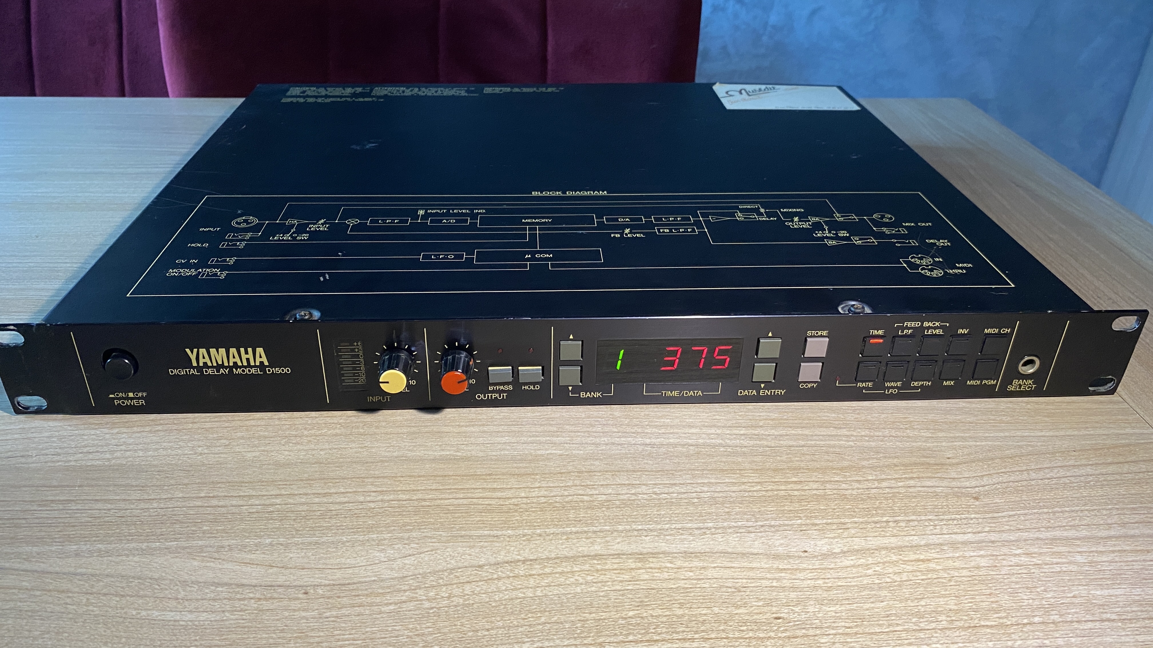 Vends Yamaha D1500 très bon état 