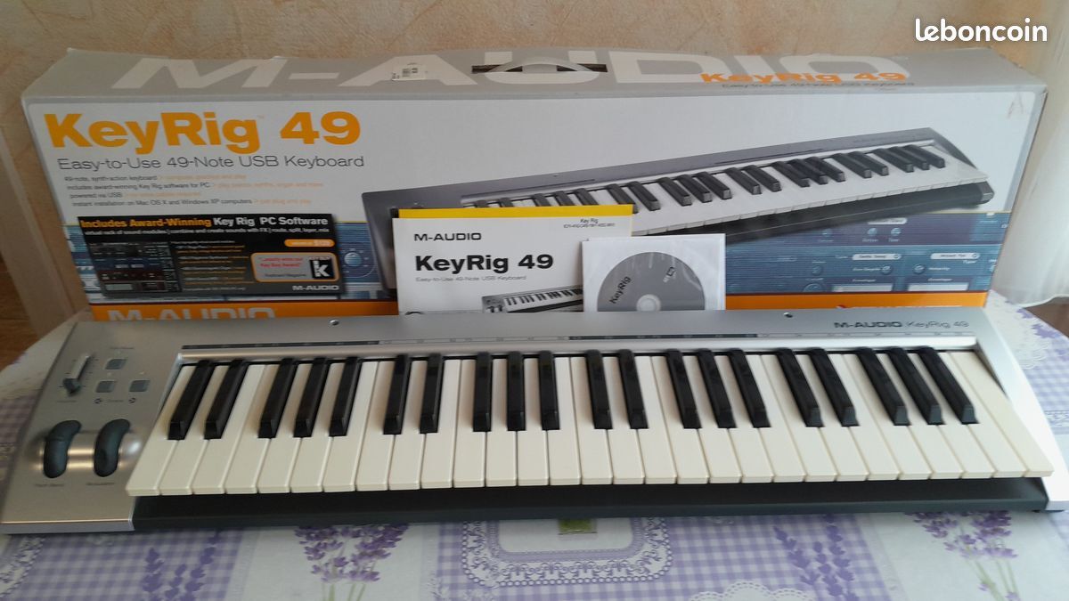 M-Audio Key Rig 49 (clavier MIDI)