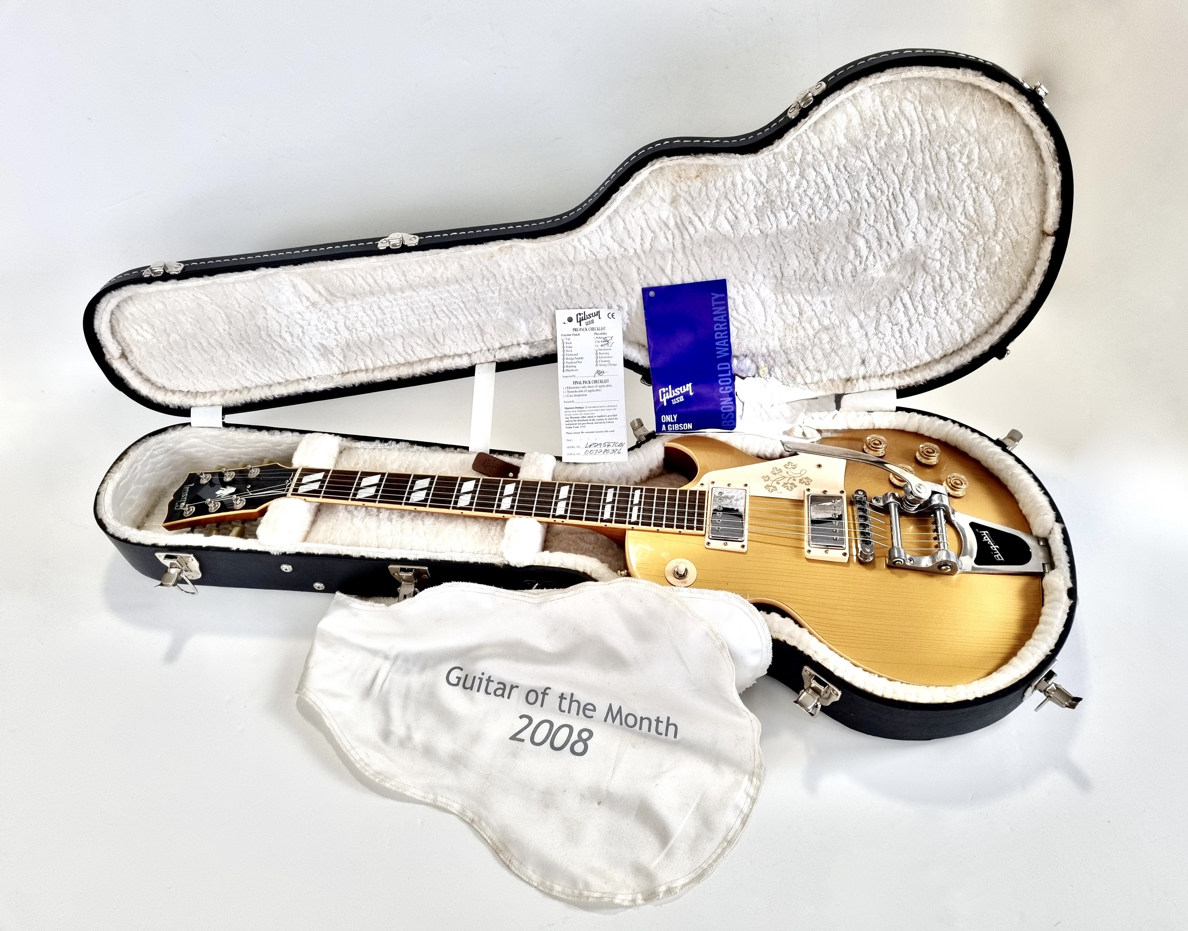 Gibson [Guitar of the Month - April 2008] LP-295 Gold Top (51938)
