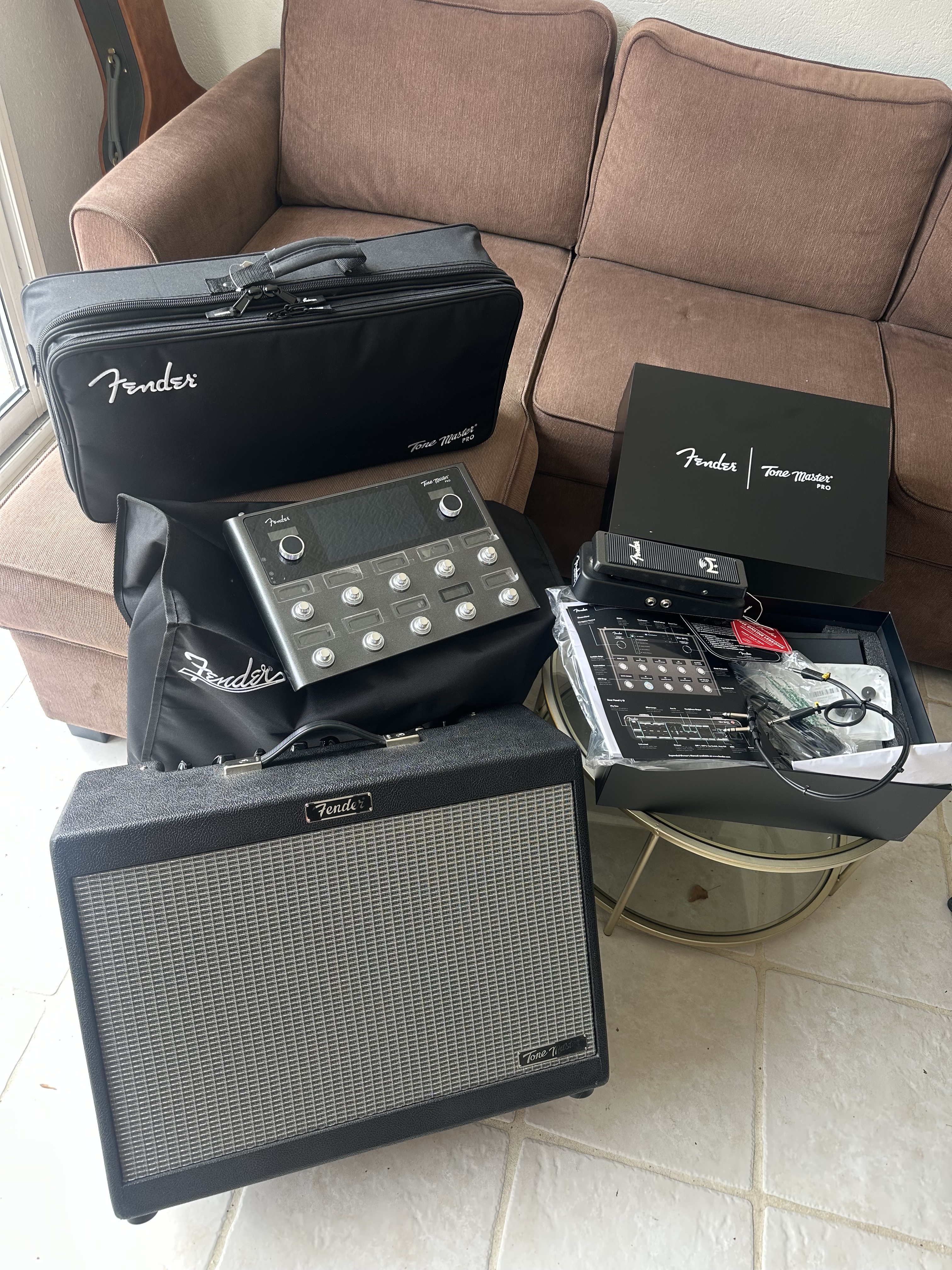 vends ensemble tone master pro + fr12