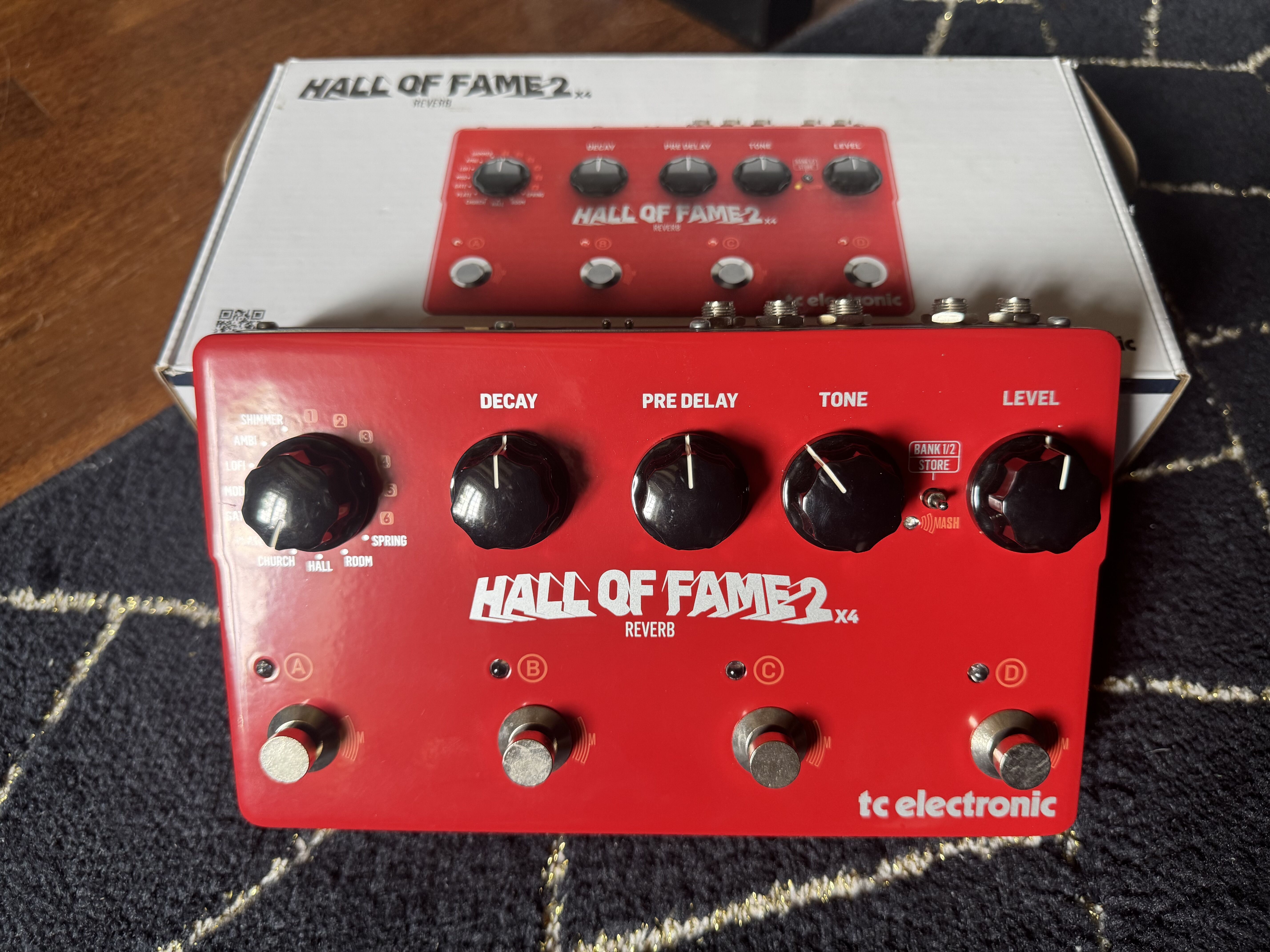 TC ELECTRONIC HALL OF FAME 2 X4