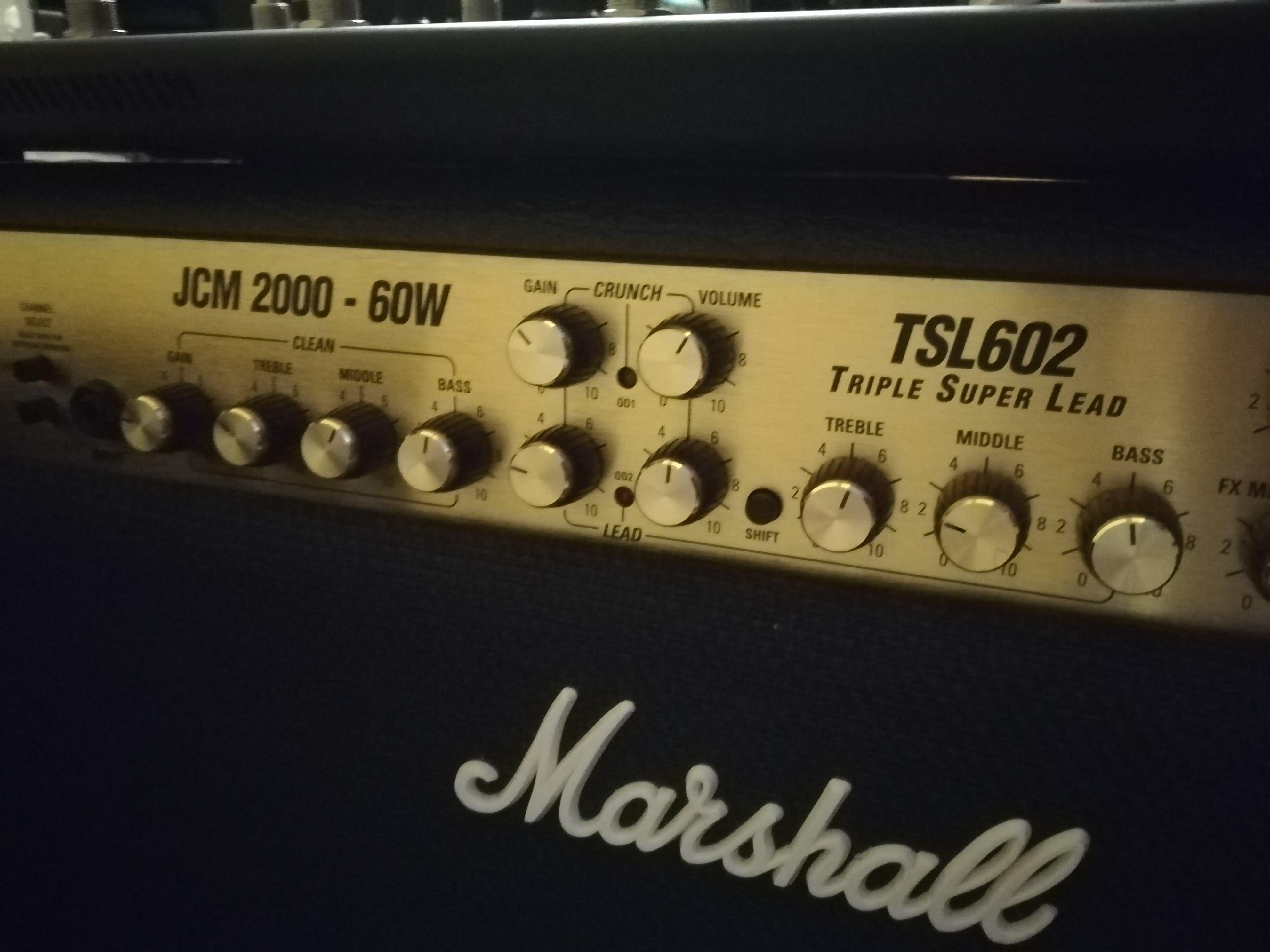 Marshall JCM 2000 TSL602 LAMPES NEUVES + REVISION.
