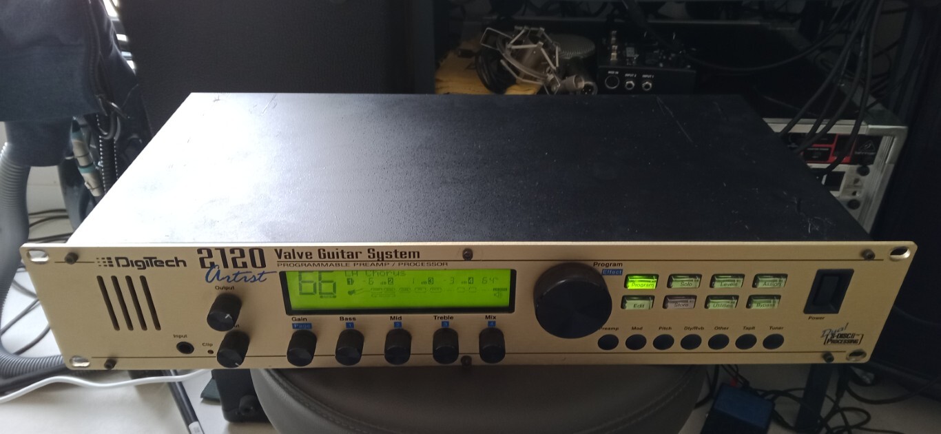 Digitech 2120 Artist Gold a réparer