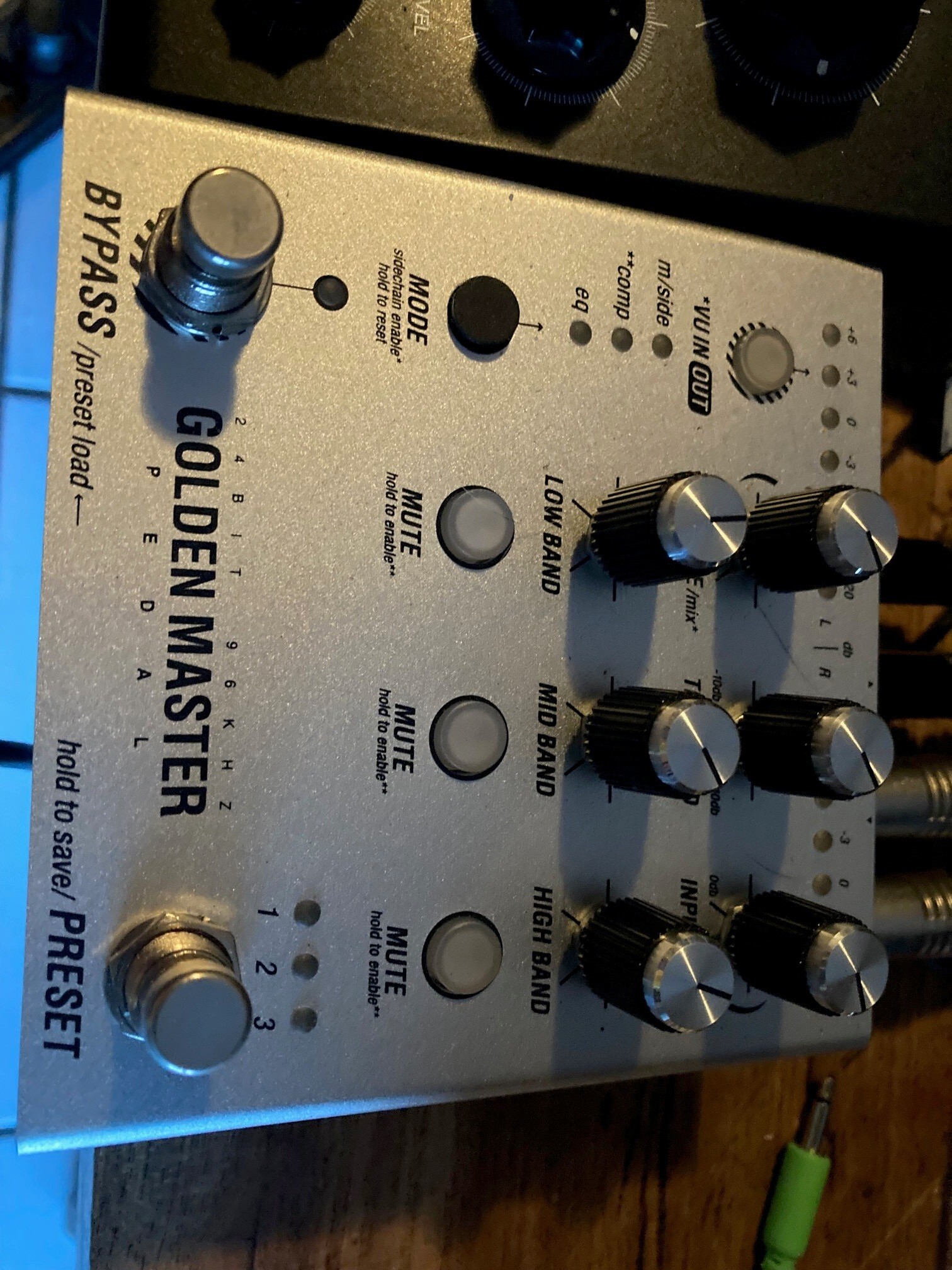 Vends Endorphin.es Golden Master Pedal - Mastering et traitement stéréo