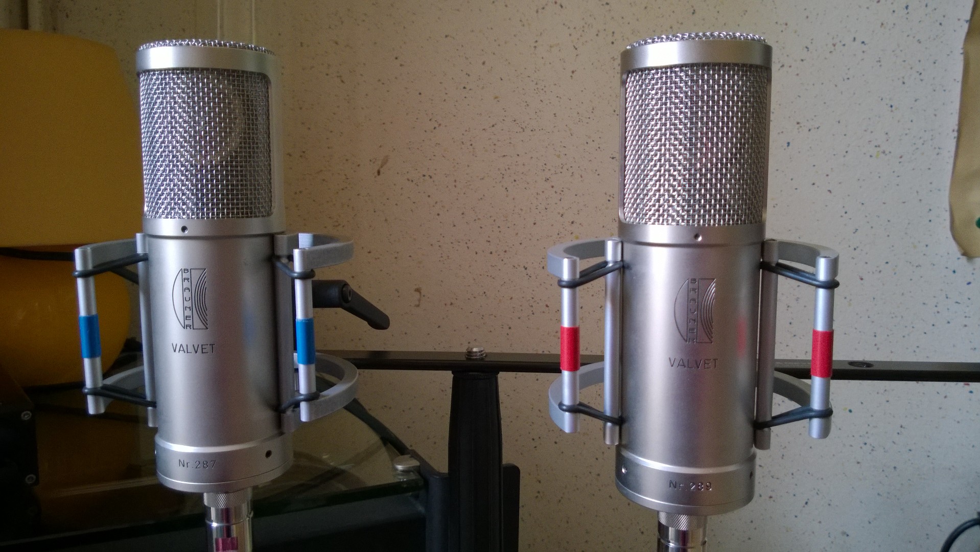 Vends un couple de micro BRAUNER Valvet.
