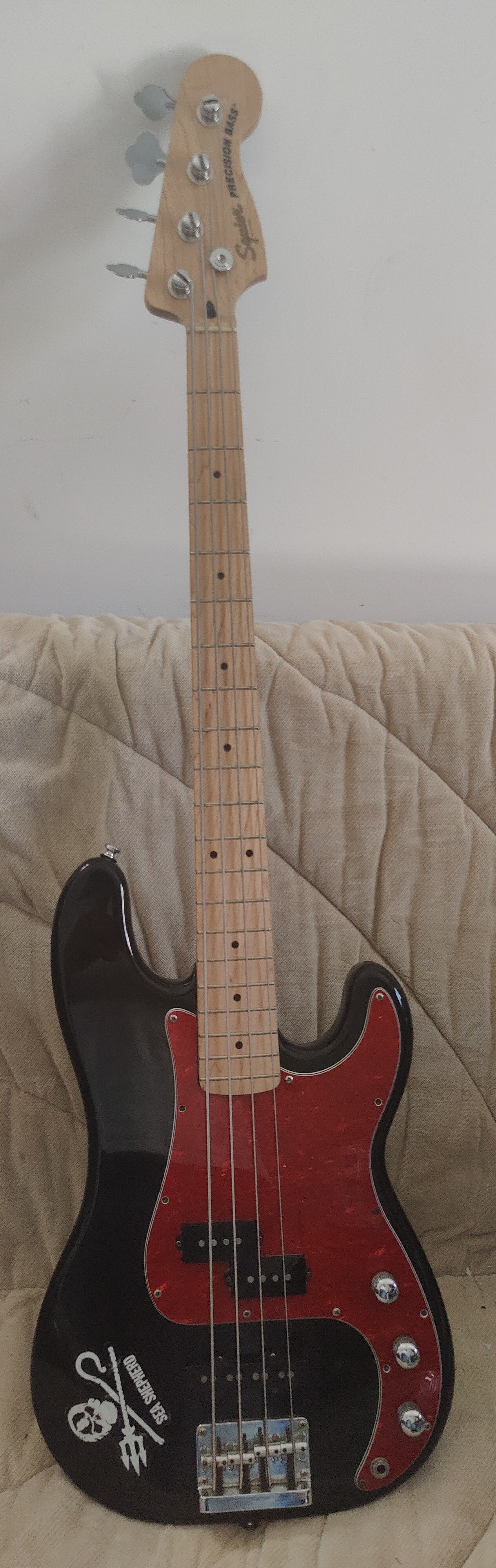 Squier Precision Bass PJ Partcaster Sea Sheper