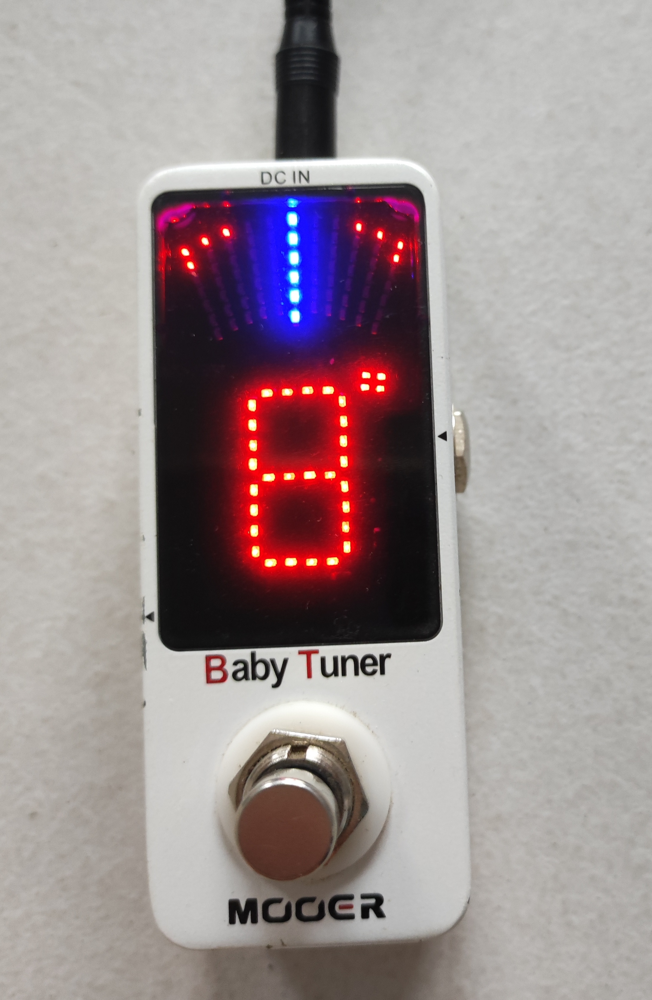 Accordeur Guitare Baby Tuner Mini Pédale Mooer