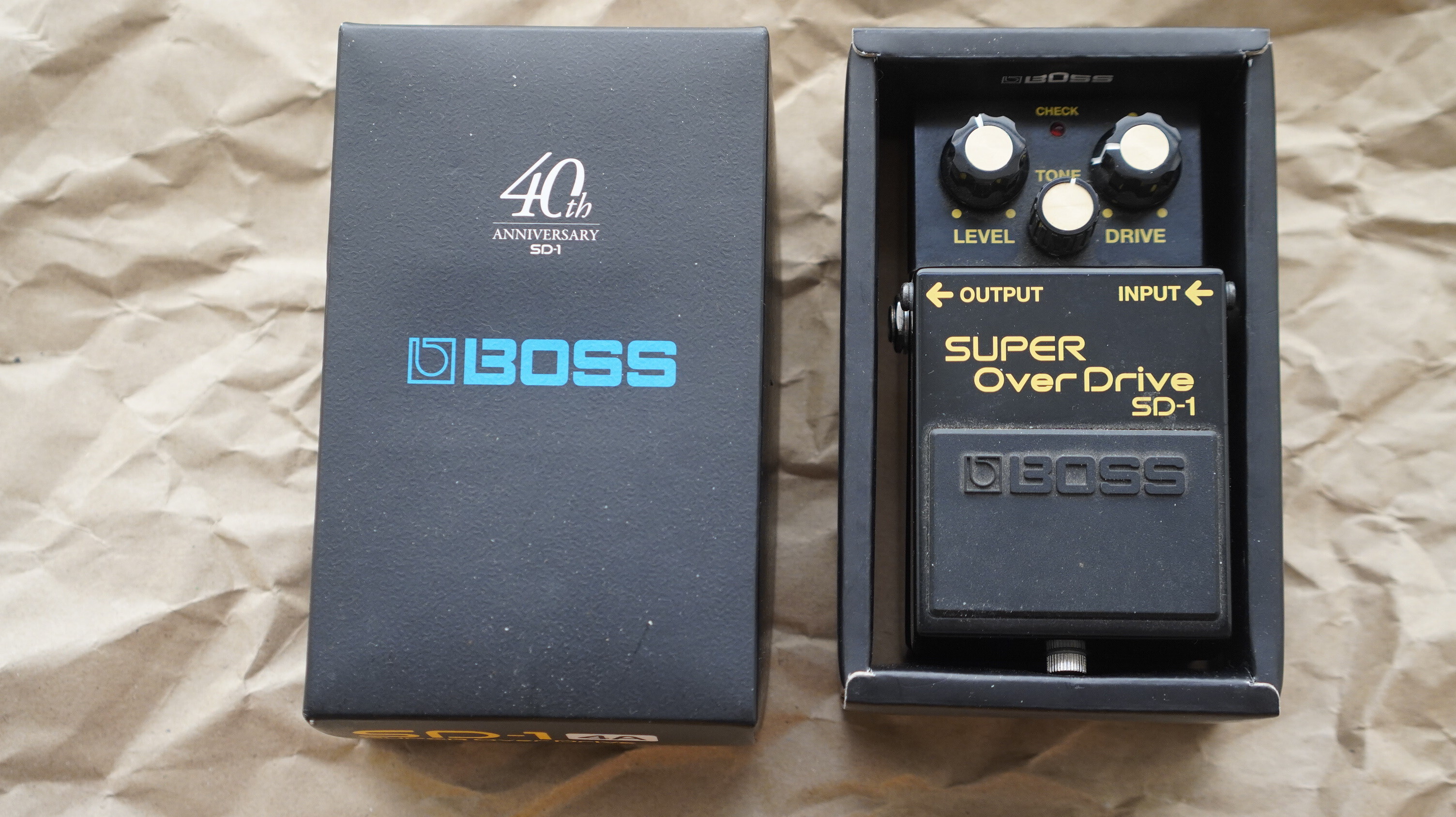 Pédale Guitare Boss Super Drive SD-1 40th Anniversary