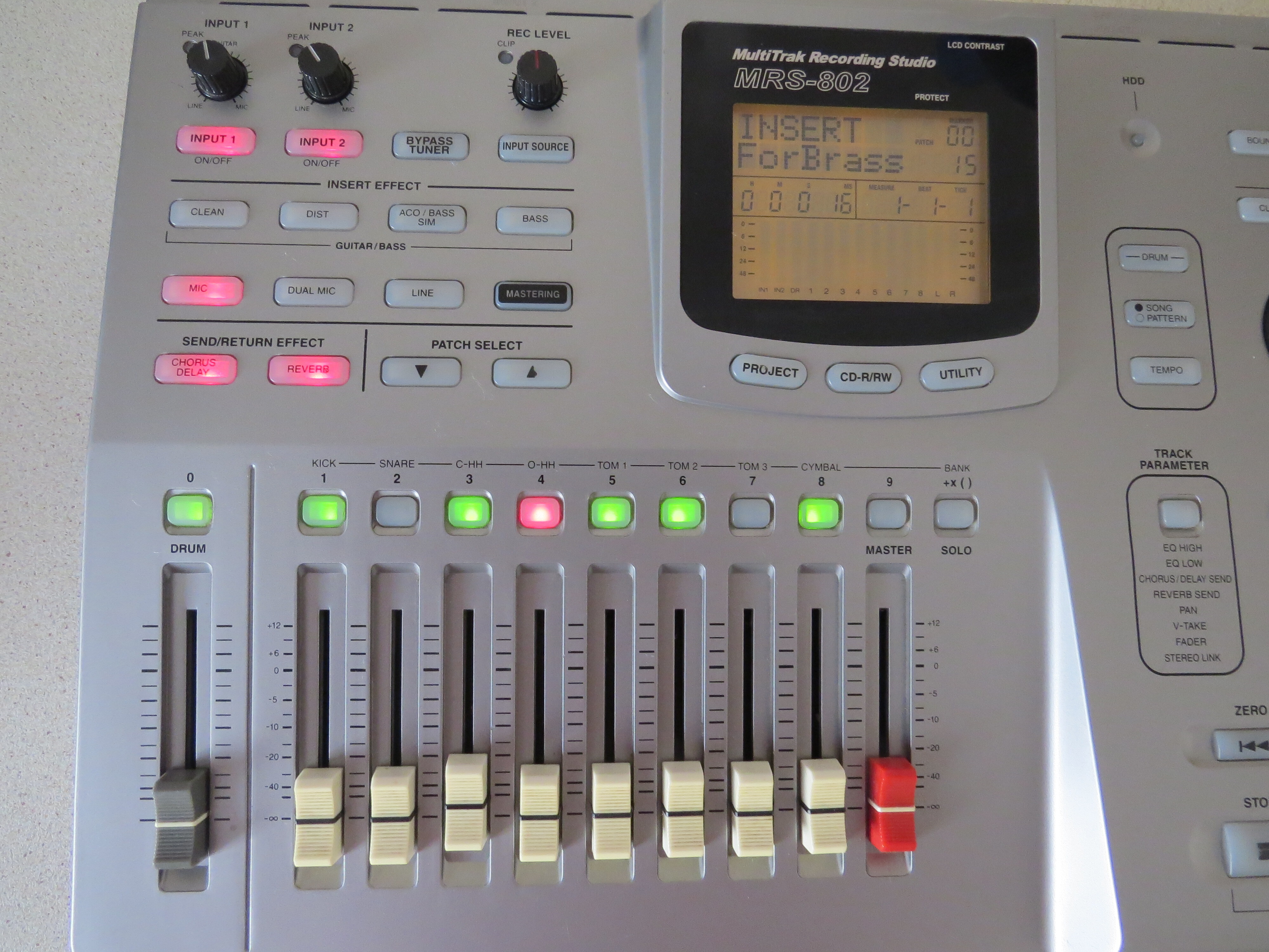 Zoom multipiste MRS 802 CD