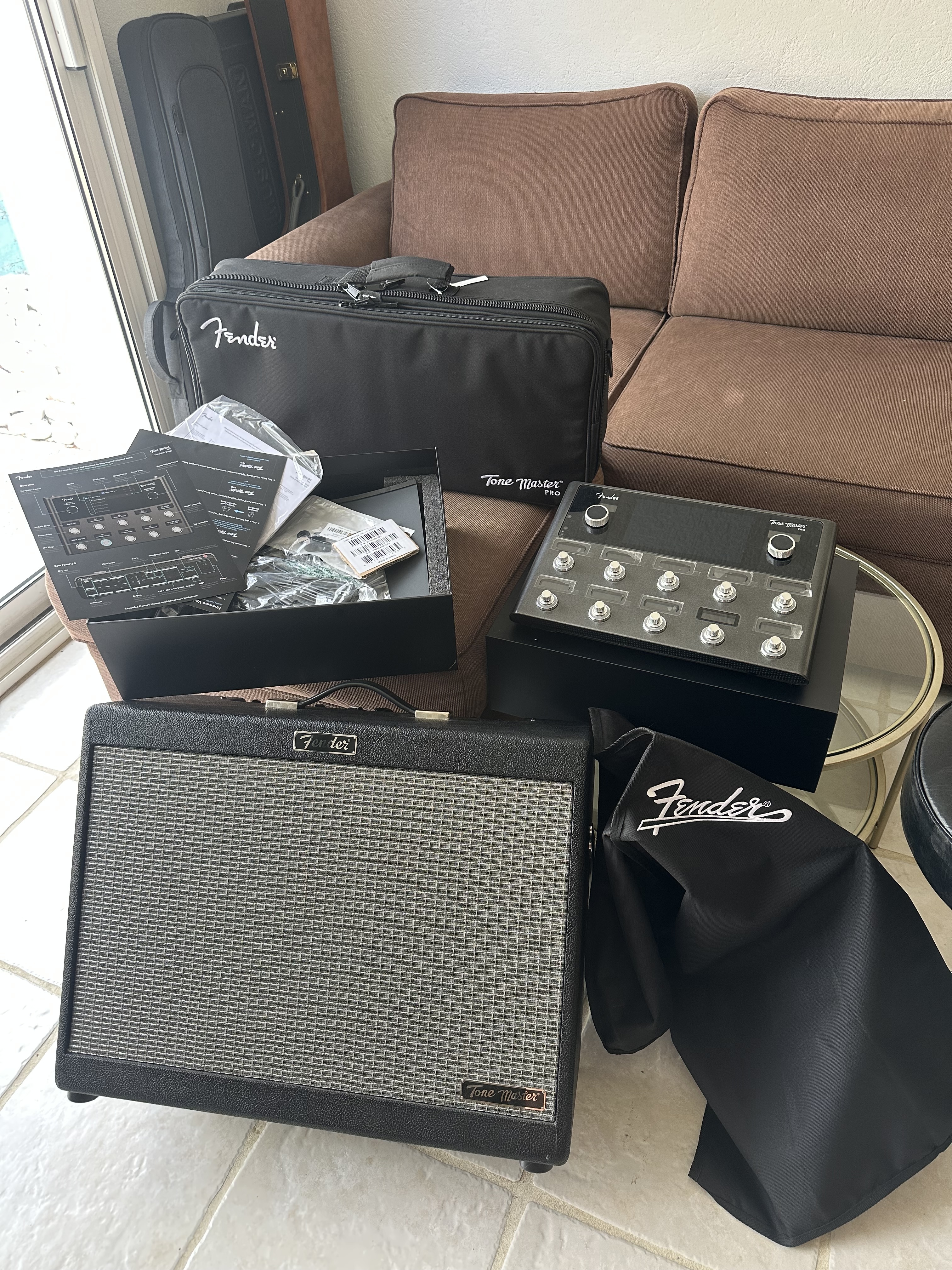 vends ensemble tone master pro + fr12
