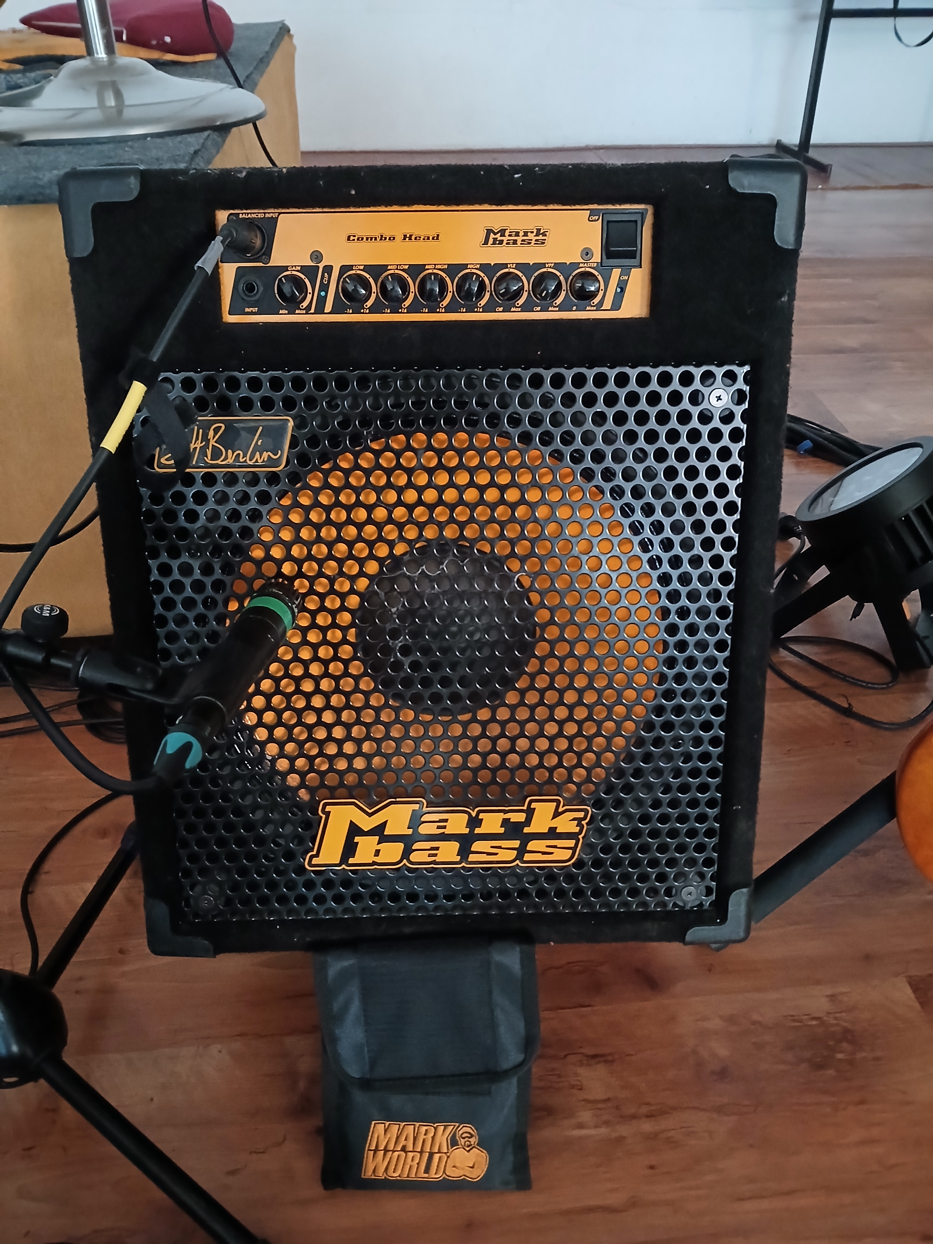 Ampli basse 15" Markbass CMD 151P Jeff Berlin