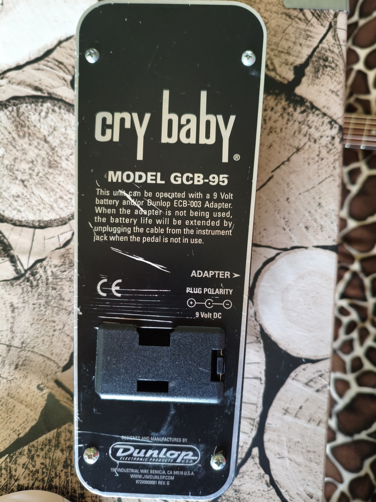 Dunlop GCB95 Cry Baby (33145)