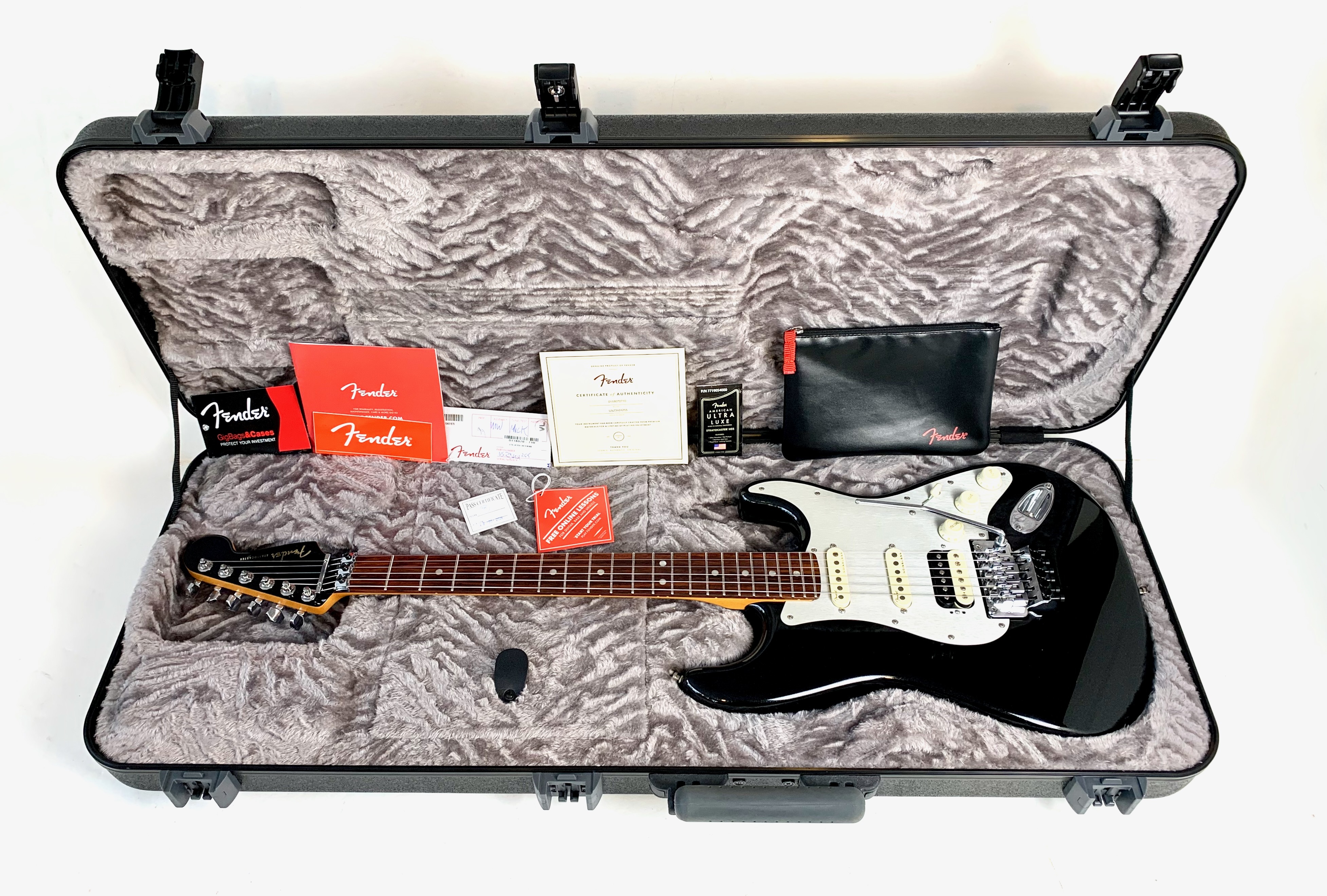 Fender American Ultra Luxe Stratocaster Floyd Rose HSS (90338)