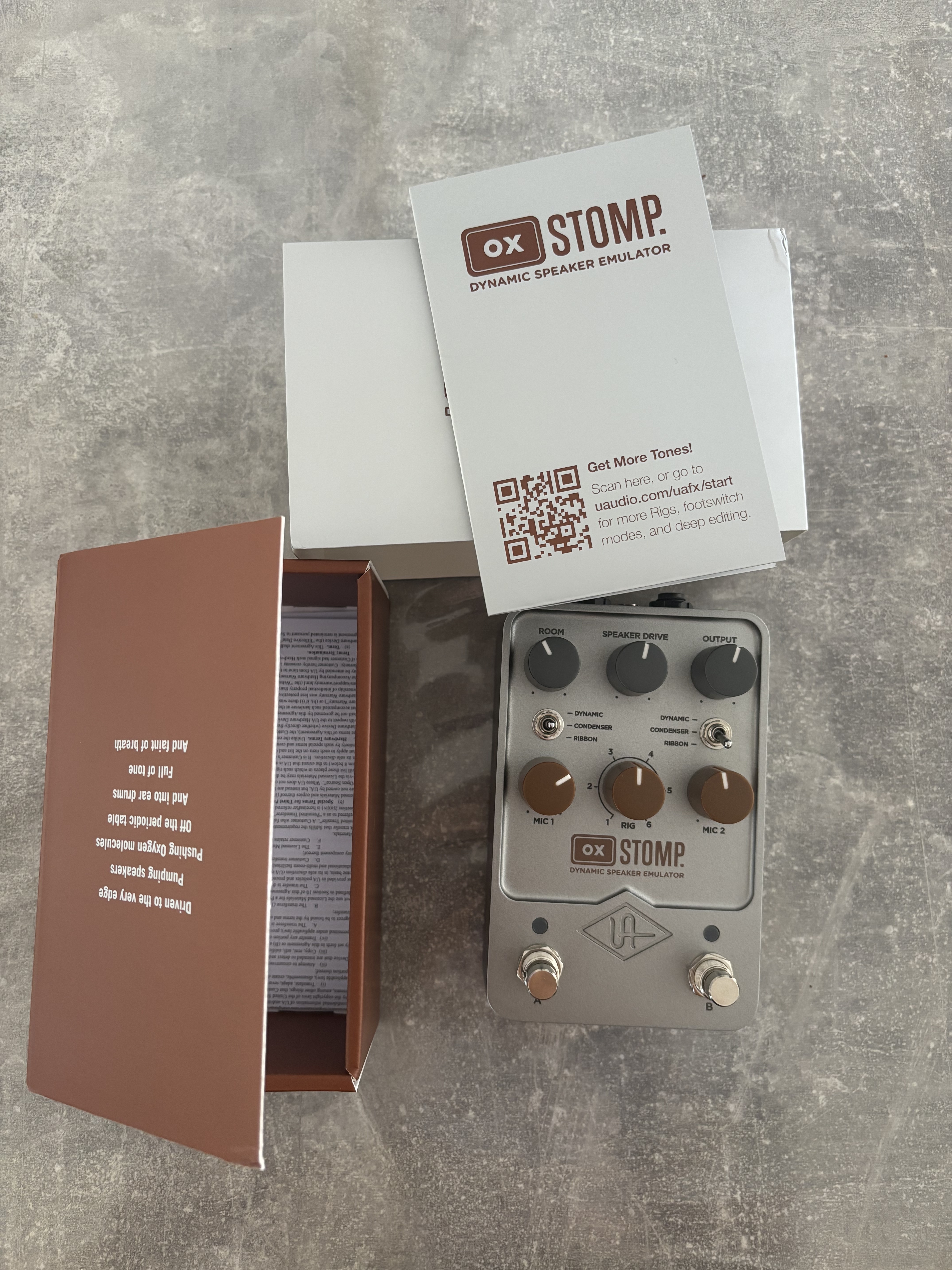 UAFX Ox stomp