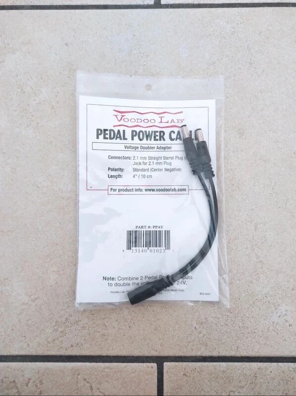Câble Voodoo Lab Voltage Doubler Adapter