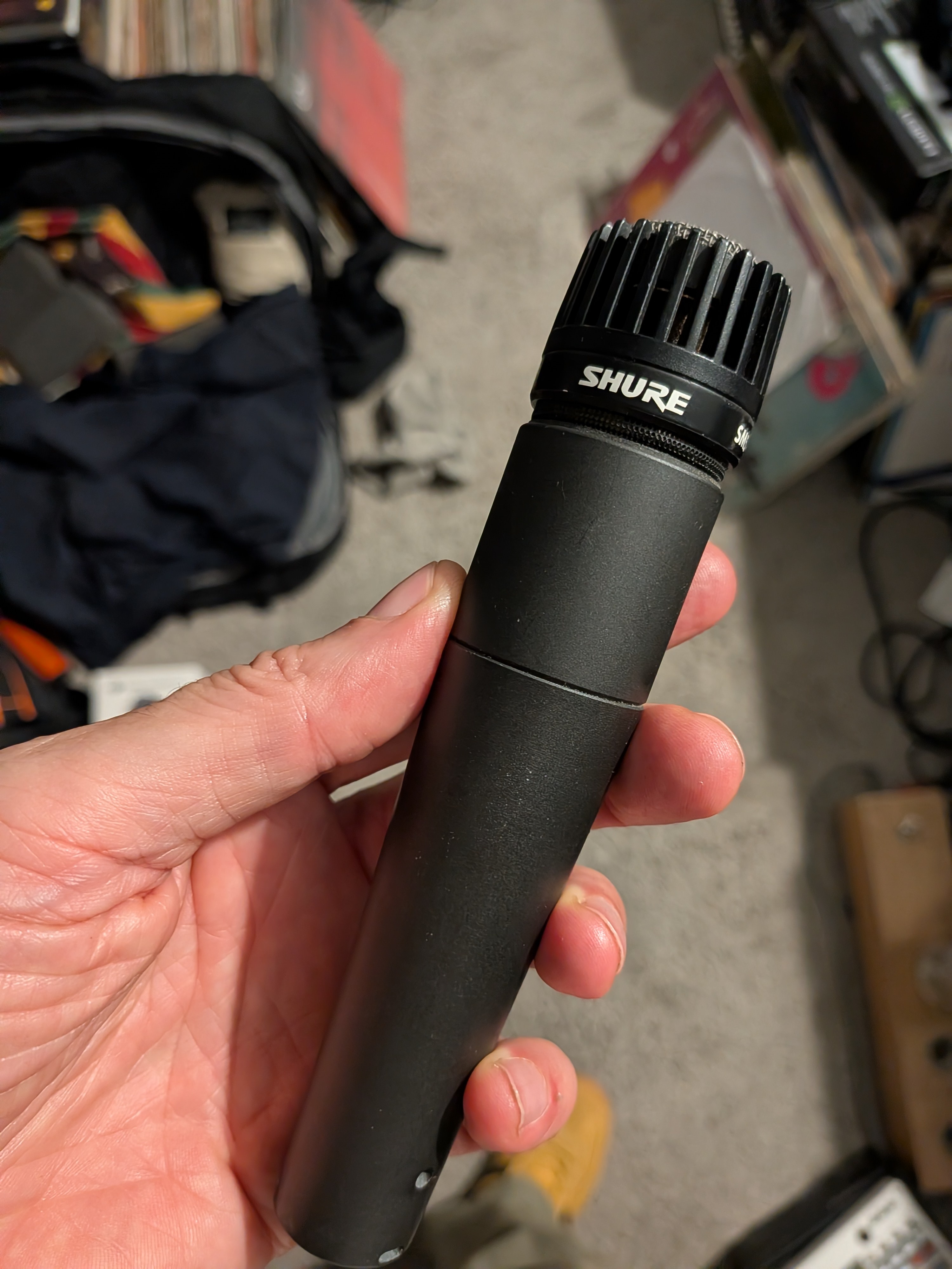 Vends Micro Shure SM57 (!! dispo jusqu'au 19 septembre !!)