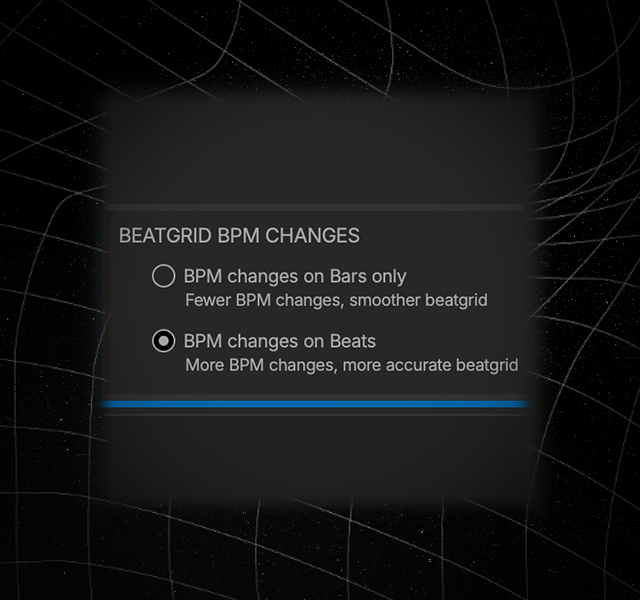 5.0 Beatgrid BPM Changes