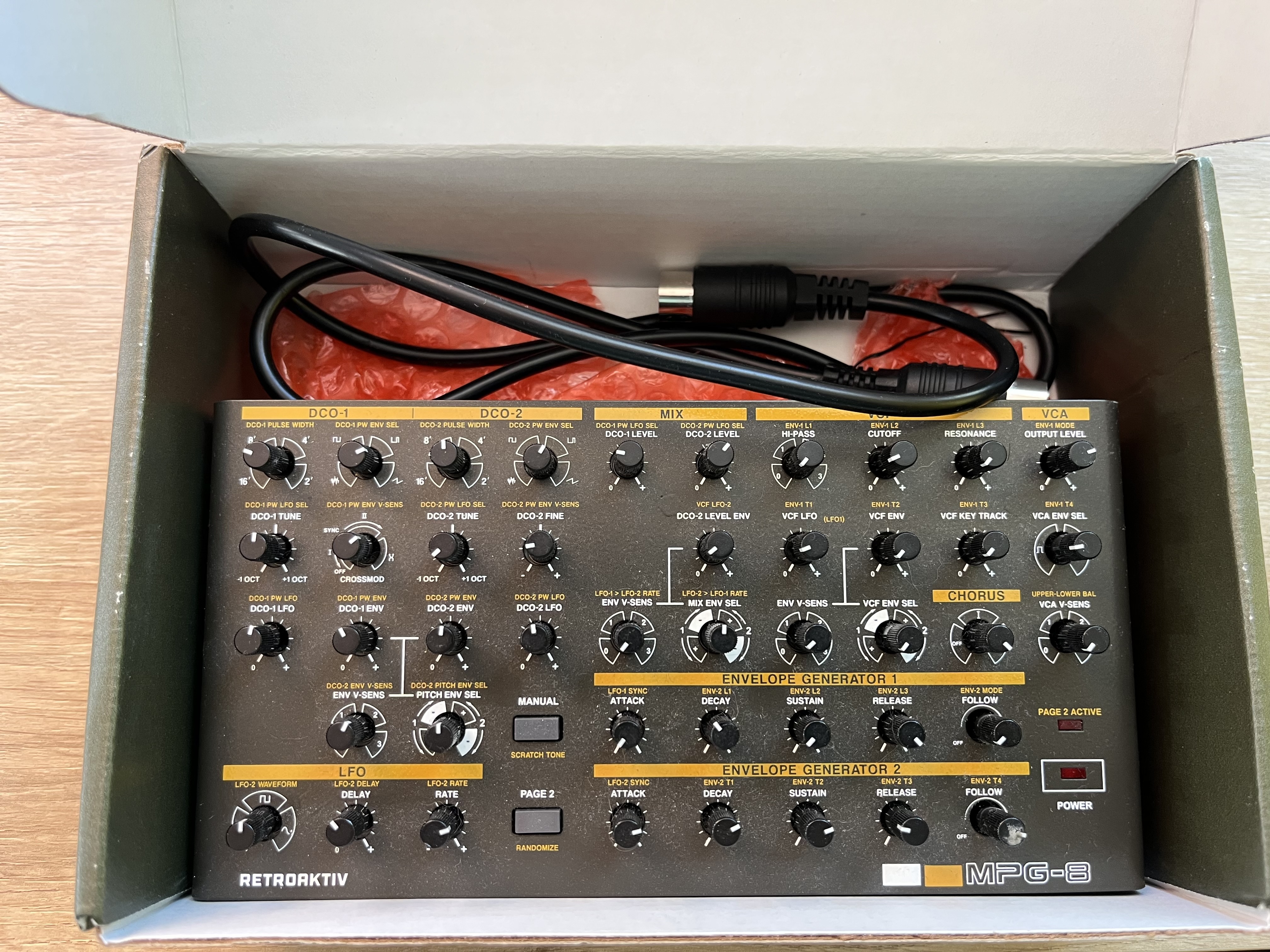 Vends Retroakiv MPG-8 neuf 