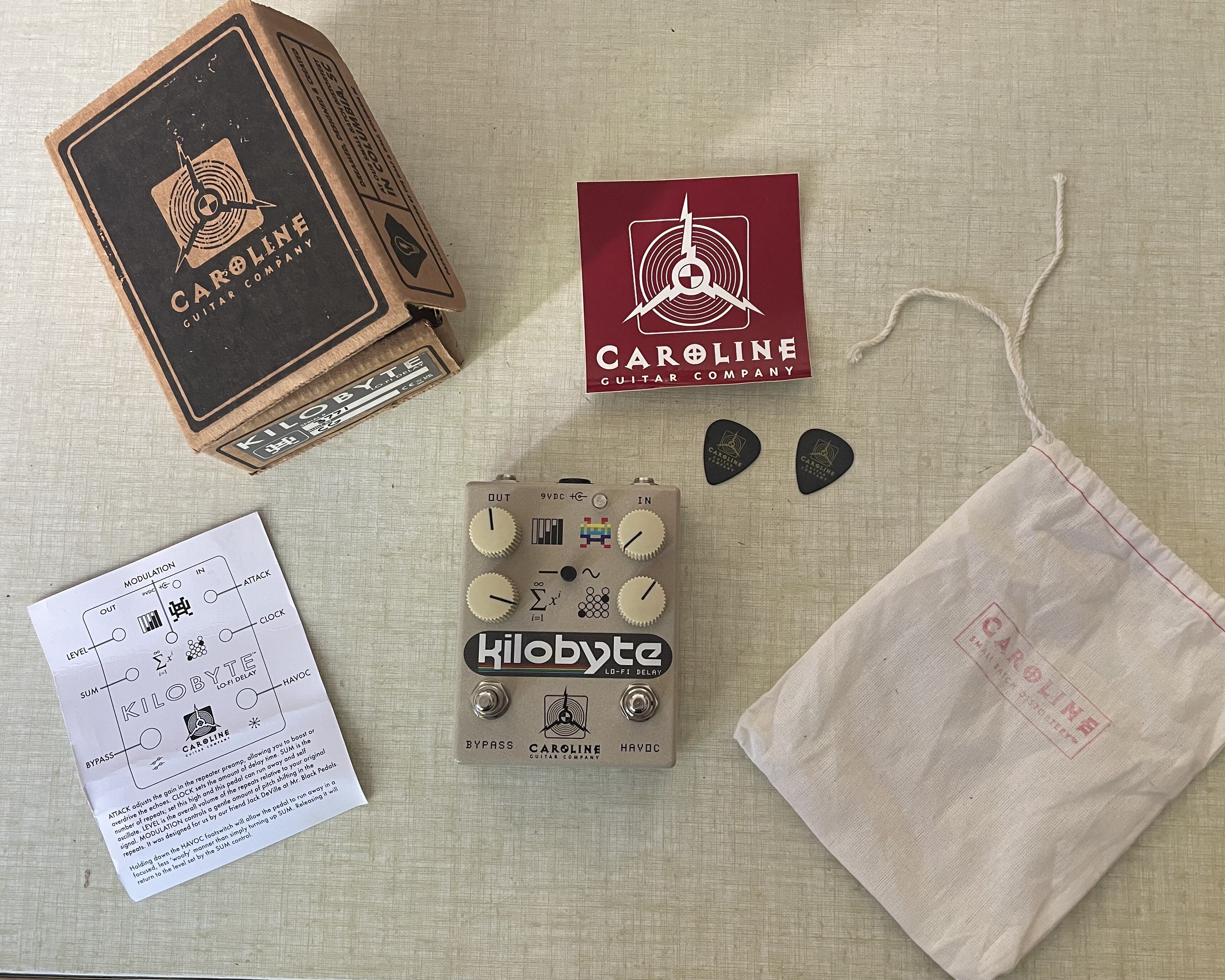 Caroline Guitar Company Kilobyte (43427)