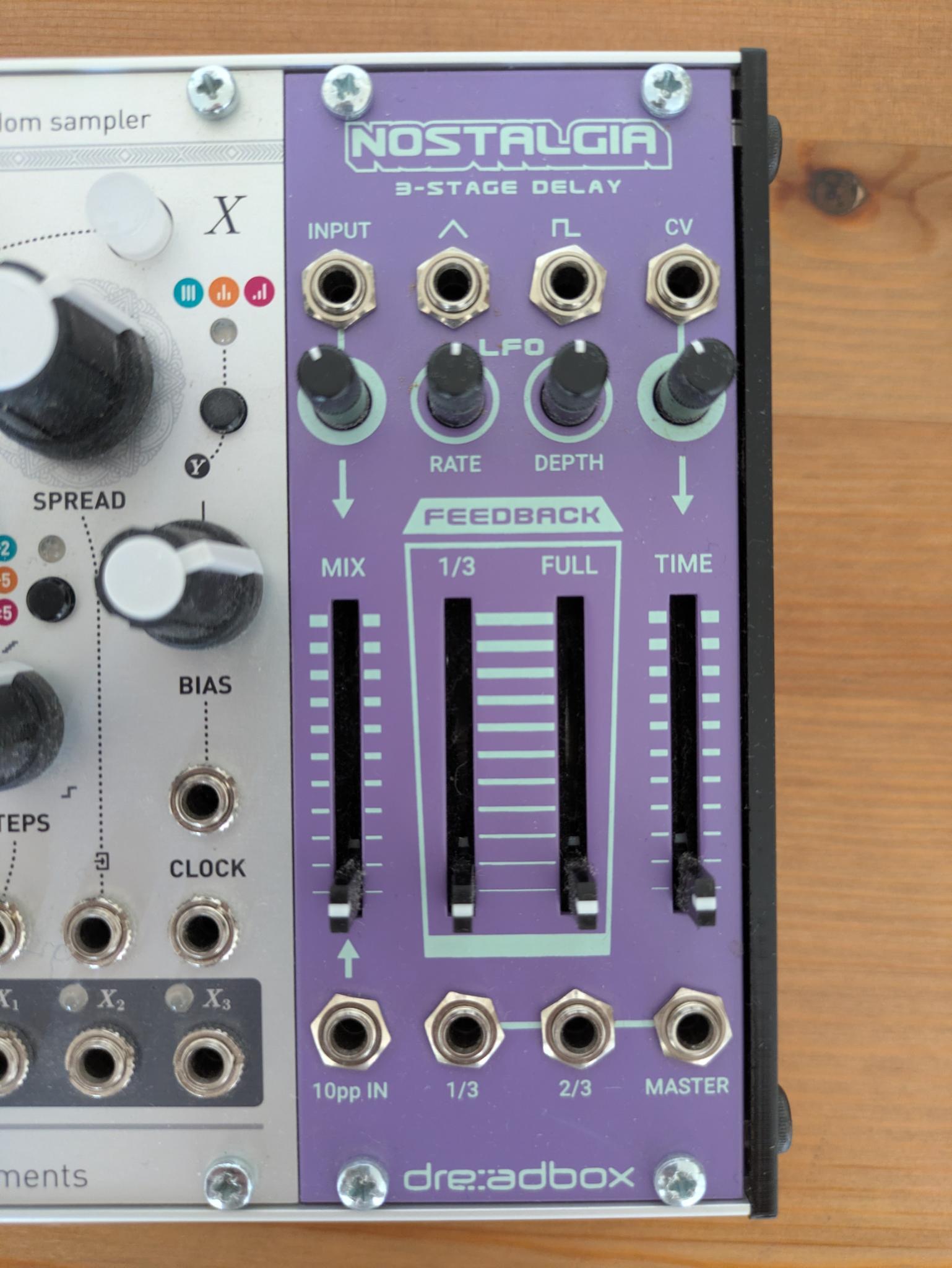 Vend module delay Dreadbox Nostalgia