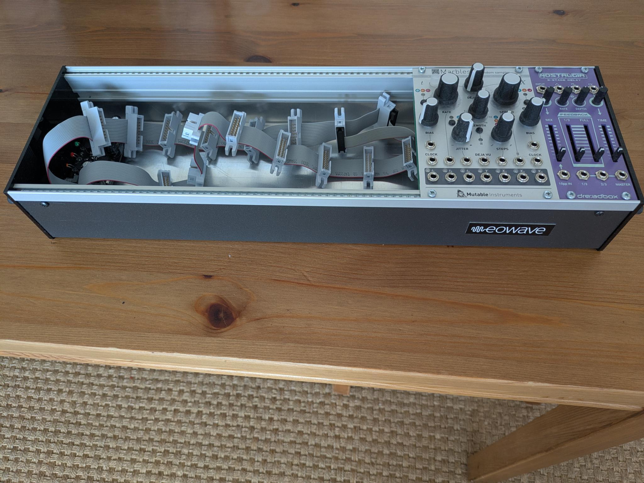 Case Eurorack Eowave 3U 84HP - Neuf (sans boîte ni alimentation)