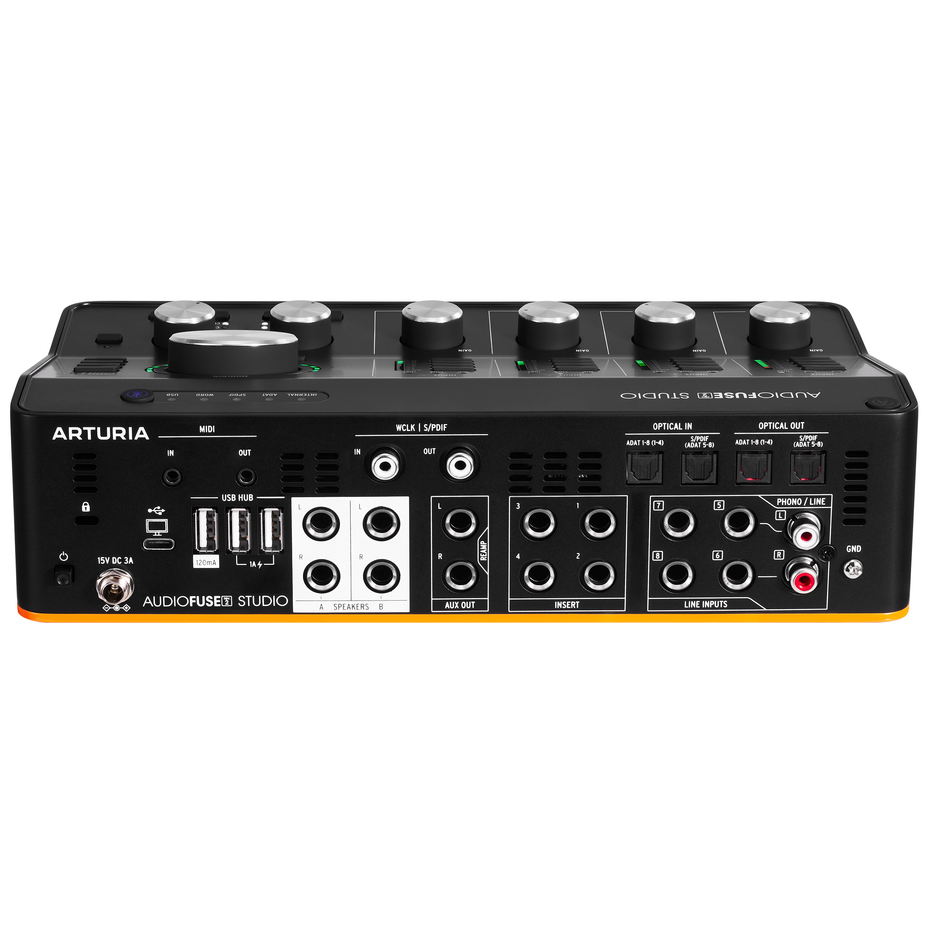 AudioFuse Studio Rev2 Rear