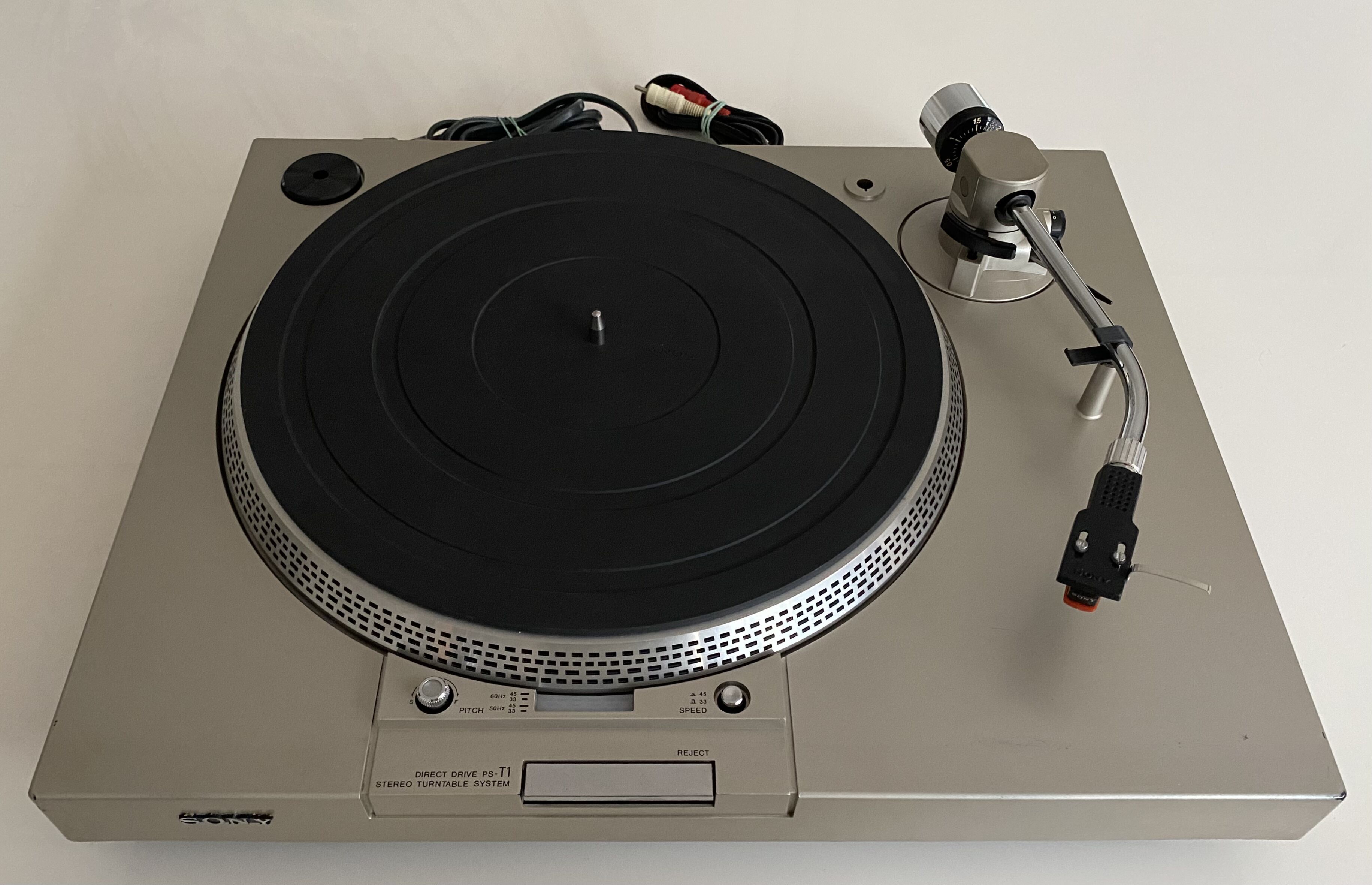 Platine disque vinyle SONY PS-T1 (Direct Drive)