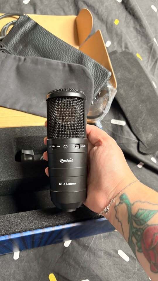 Micro de Studio Prodige ST-1 Lanen - État Neuf + Accessoires