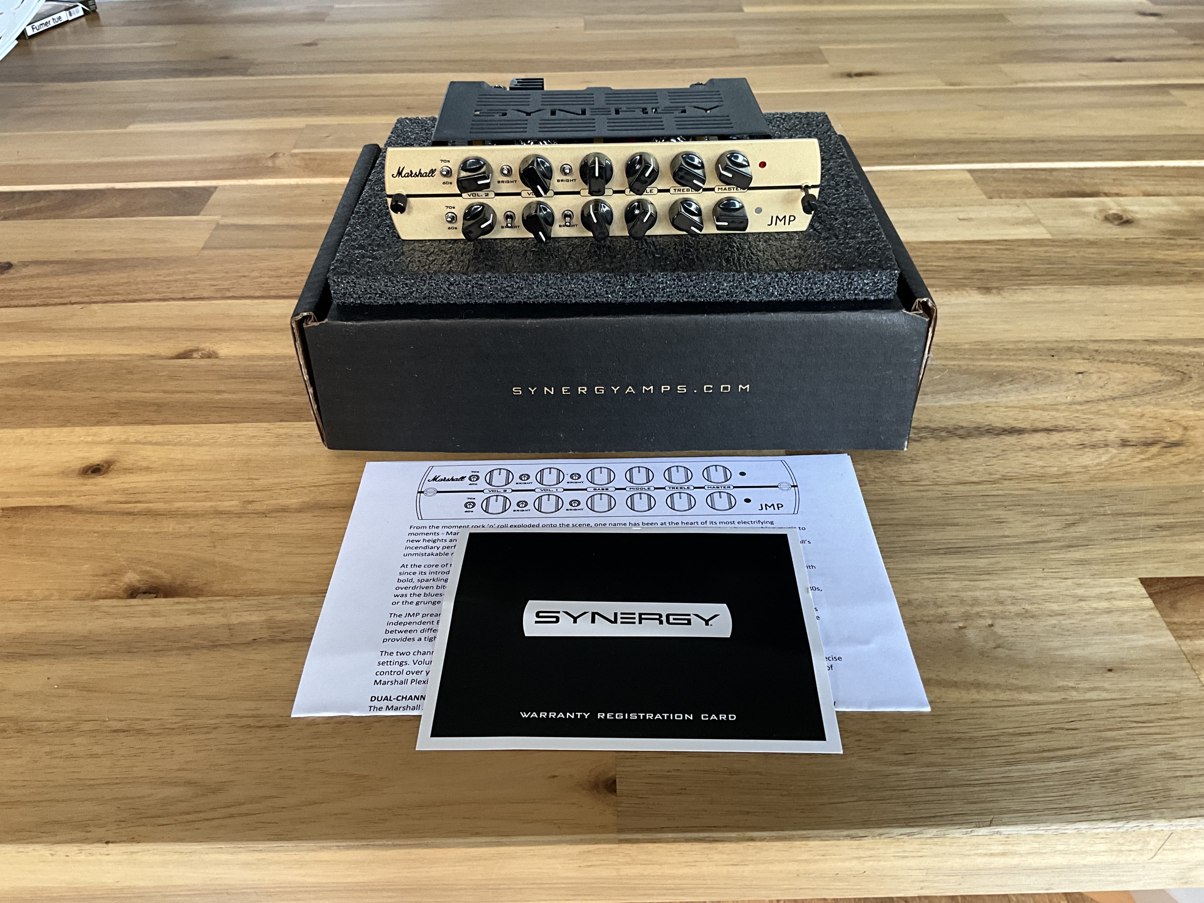 Synergy Marshall JMP