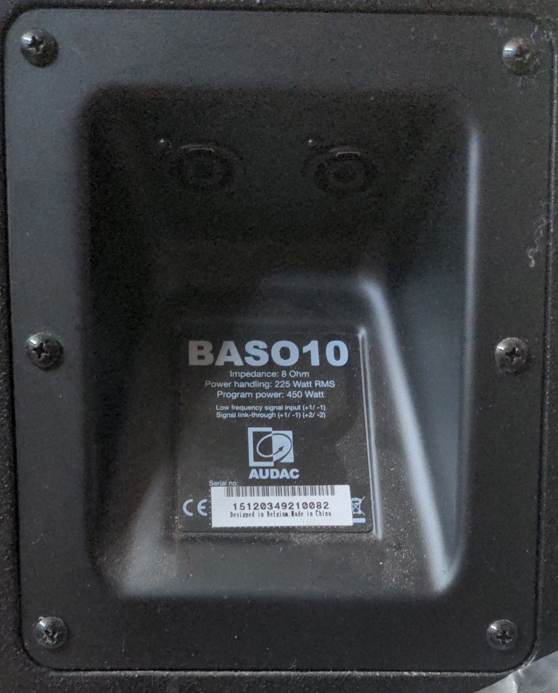 AUDAC BASO10-B 3-3