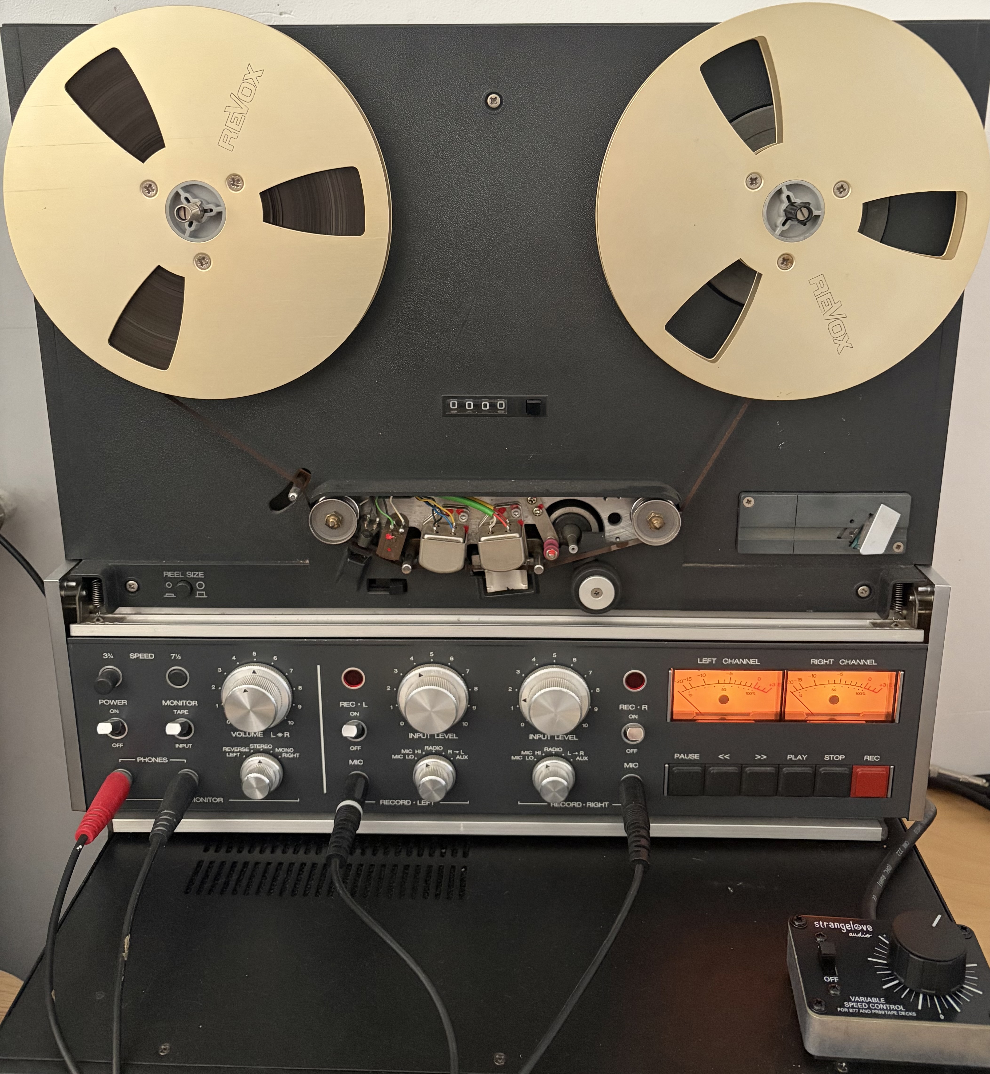 Revox B77 Mk1 + varispeed