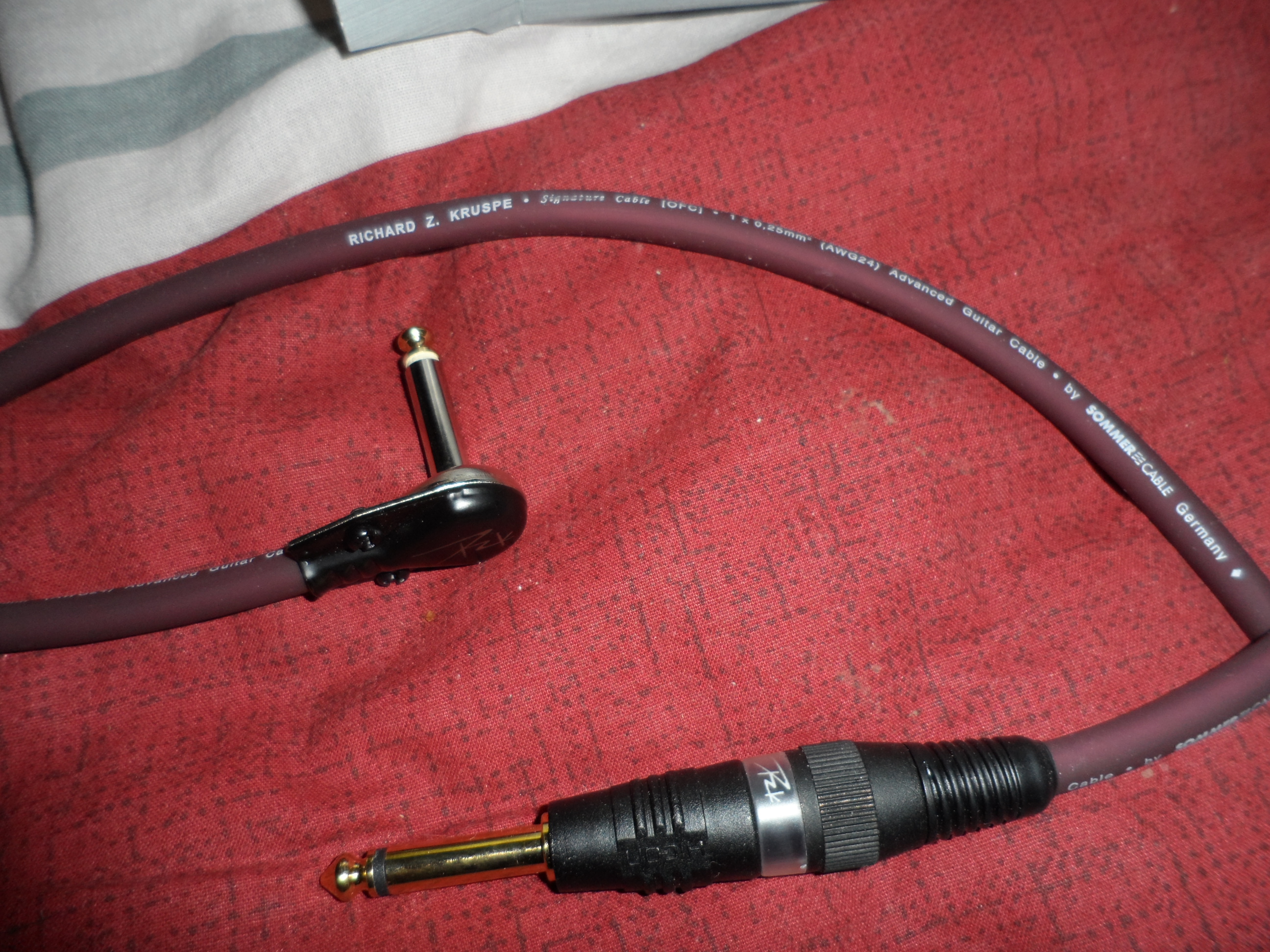 Sommer Cable Red Zilk